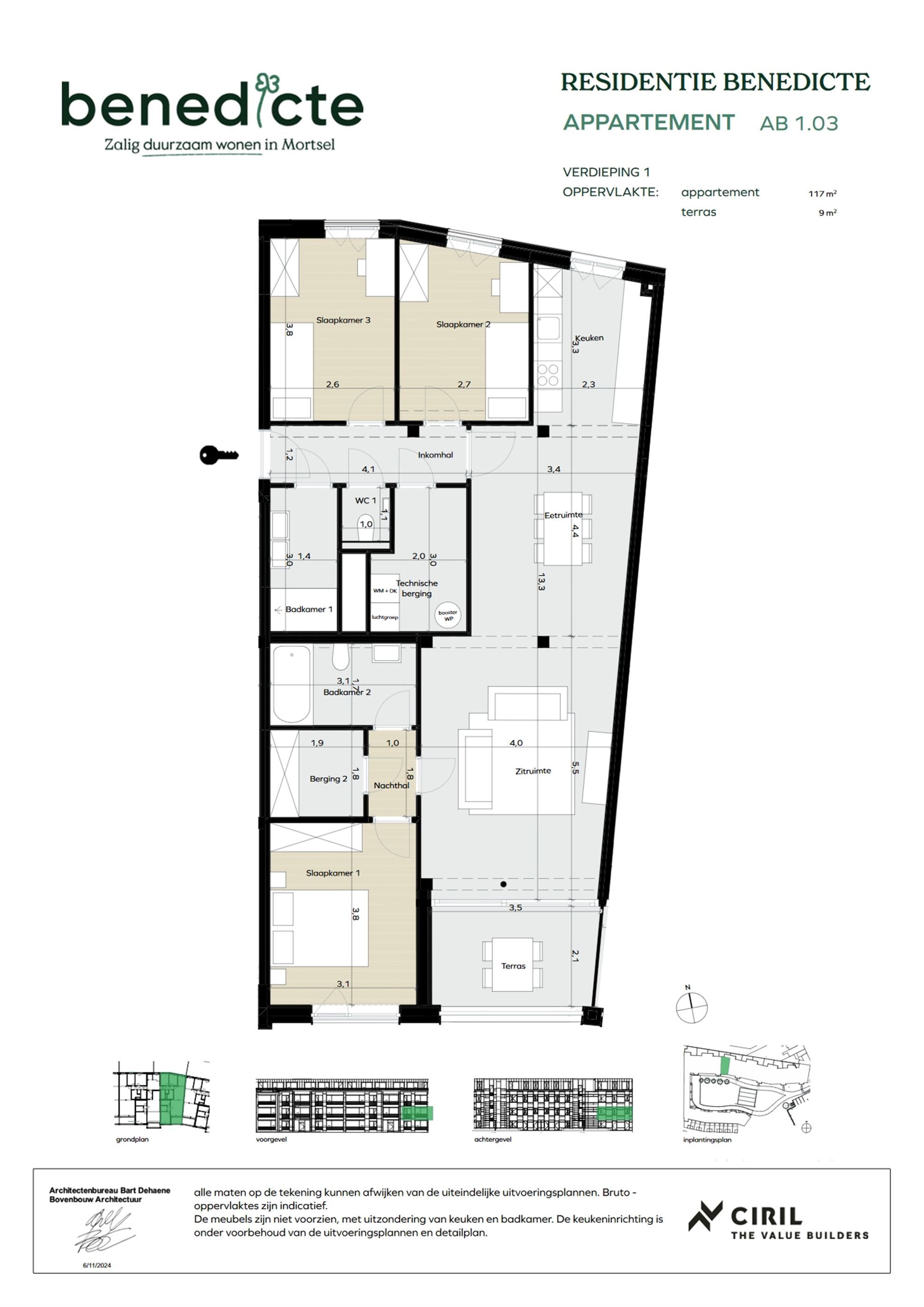 Appartement met terras foto 15