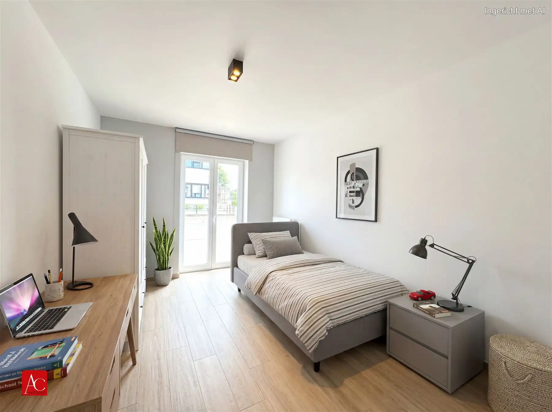 Gelijkvloers appartement met garage en 2 slaapkamers  foto 26