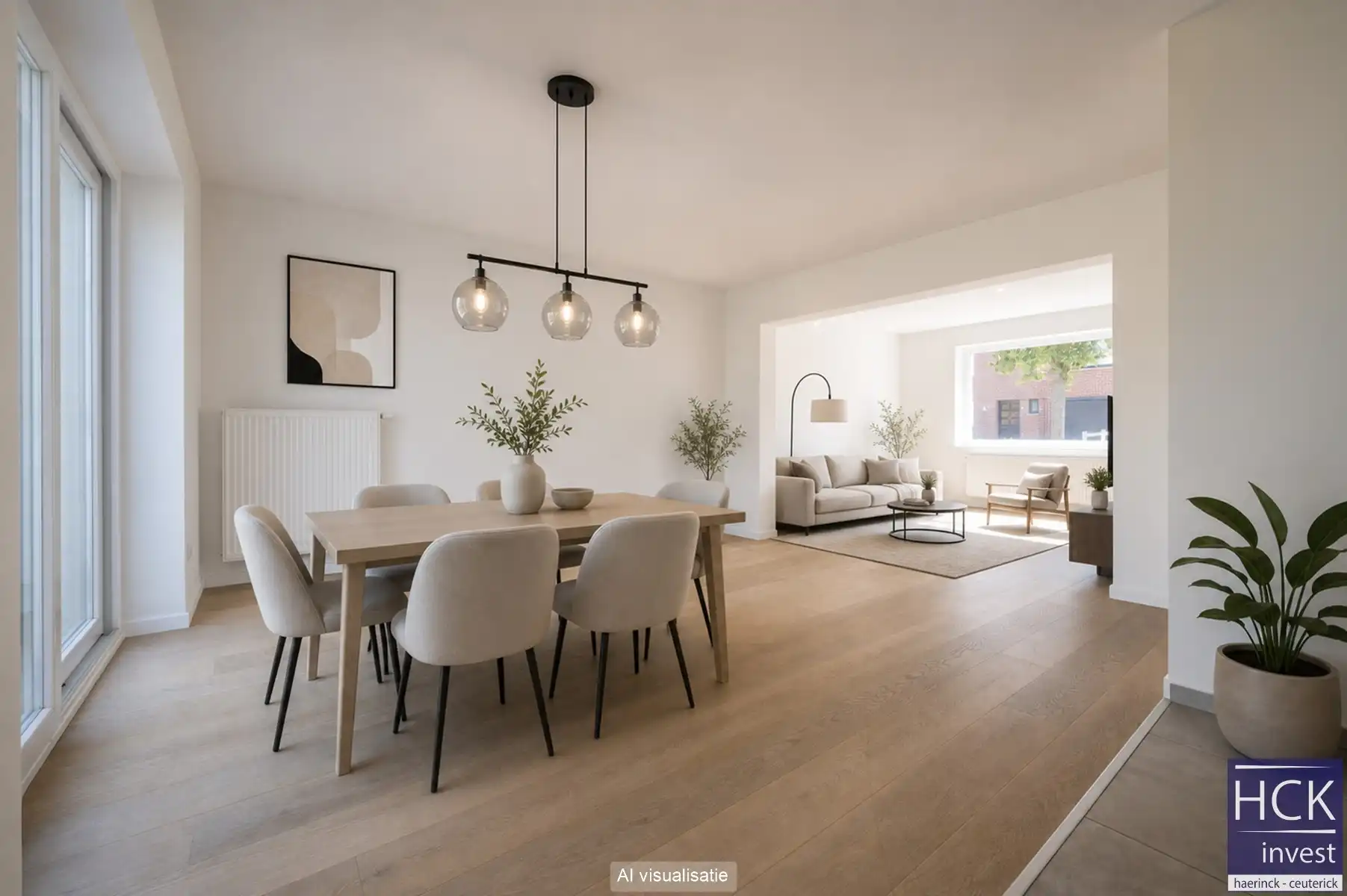 ANZEGEM - Instapklare woning met uitweg (!) 3 SLPK., tuin én garage foto 6
