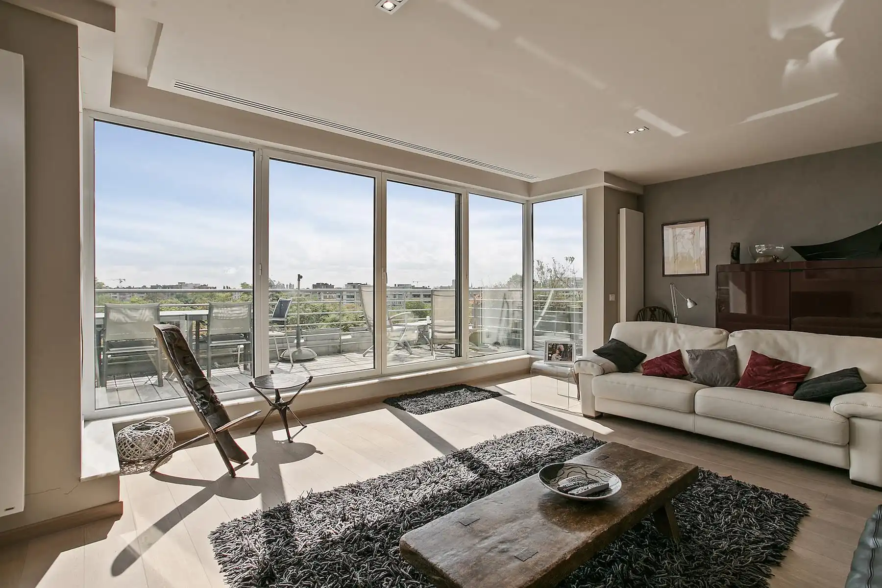 ANTWERPEN-PARK. Penthouse met 3 slk en terras! foto 3