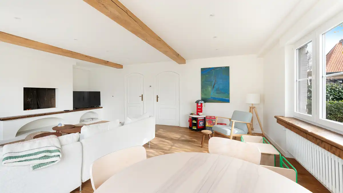 Subliem gerenoveerde koppelvilla op 150m van het strand te koop! foto 8