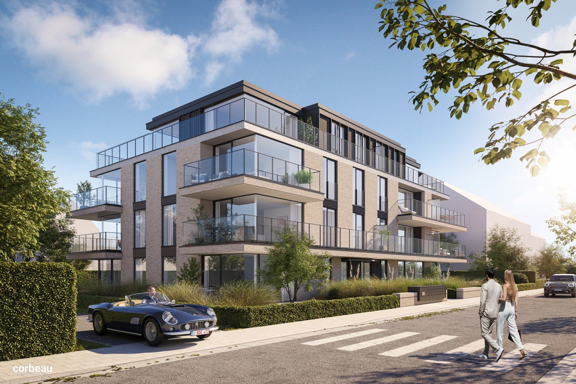 Stijlvol en luxueus wonen in hartje Koksijde nabij de natuur, zee en shopping! foto {{pictureIndex}}