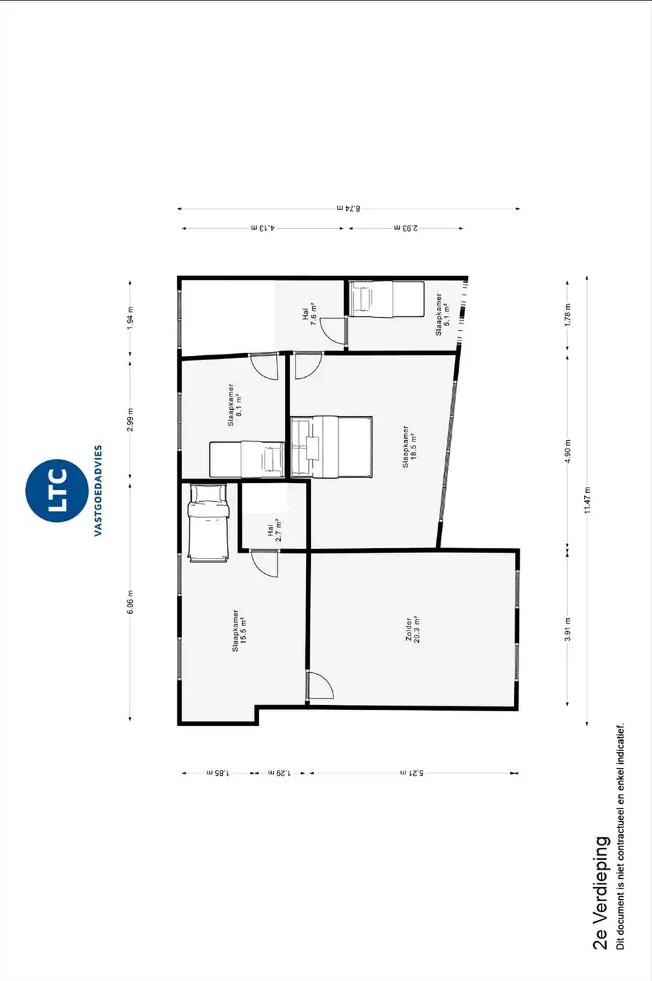2 gekoppelde woningen met handelsruimte en woonst foto 33