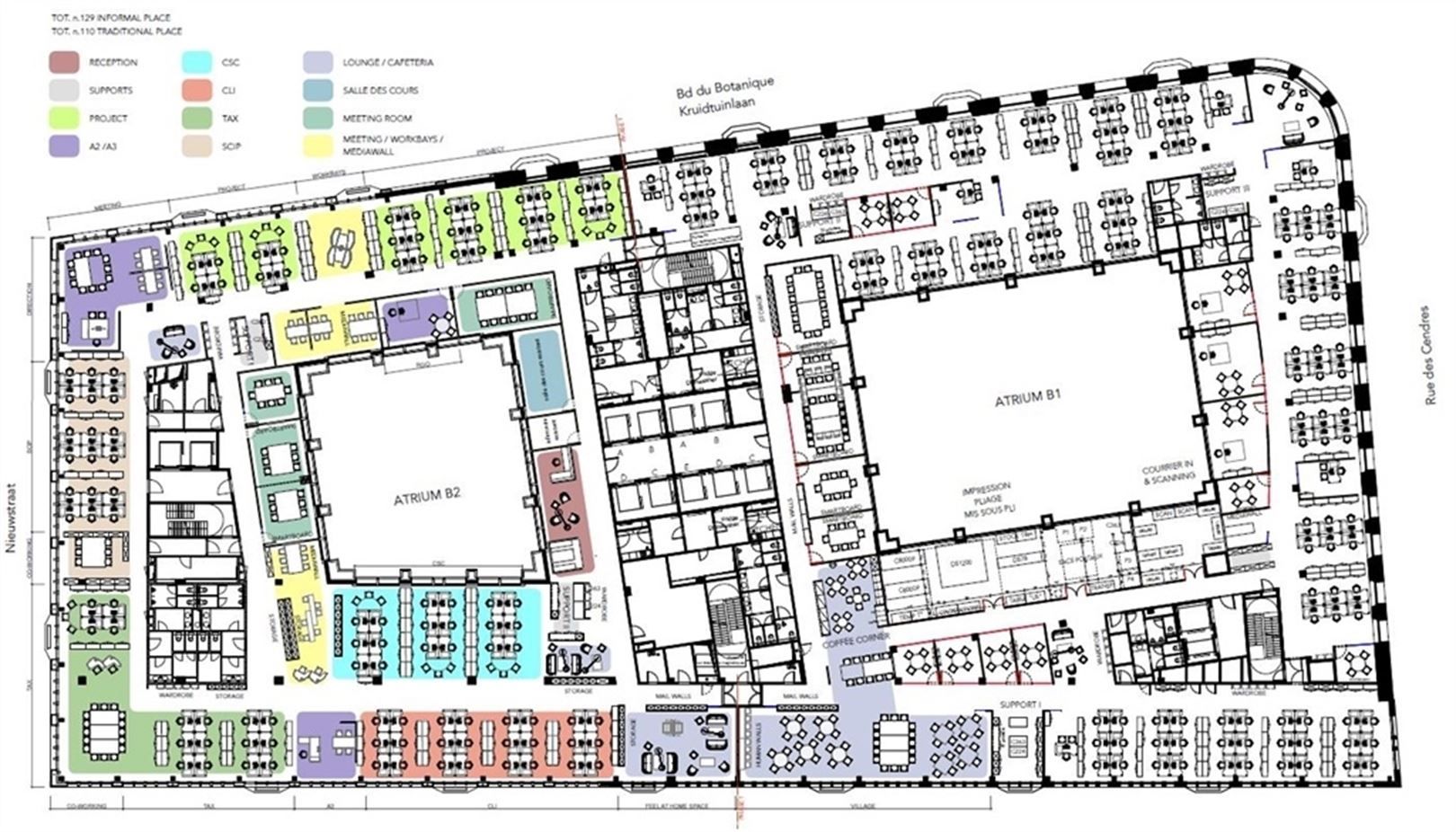 CITY CENTER: kantoren te huur - 1.186m² foto 15