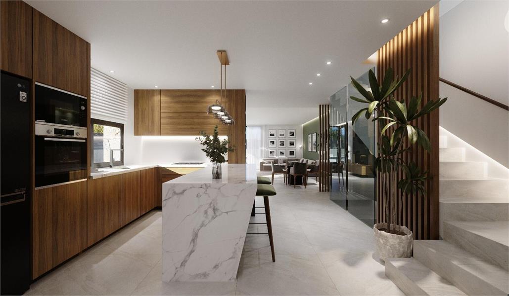 NIEUWBOUW VILLA'S IN OMHEIND PRIVÉRESORT IN PROVINCIE MURCIA foto 6