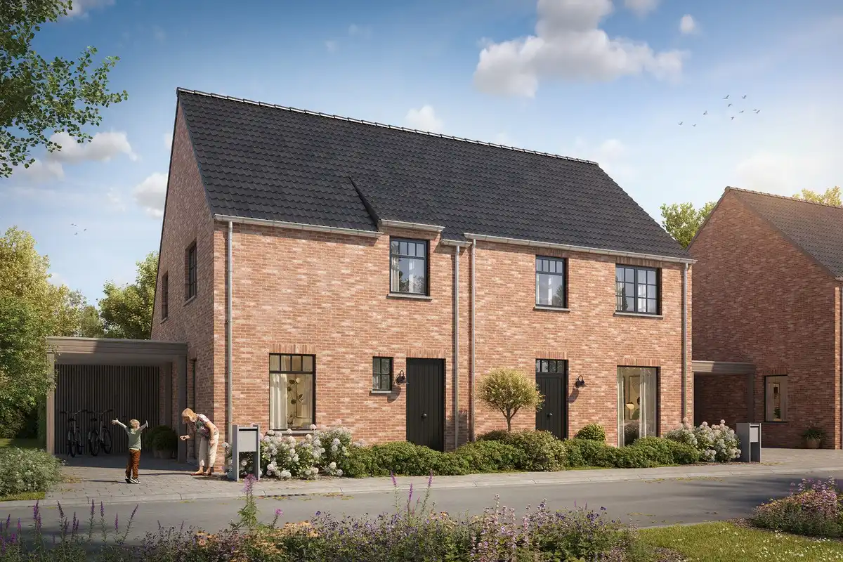 Energiezuinig wonen op een toplocatie in Beernem foto {{pictureIndex}}