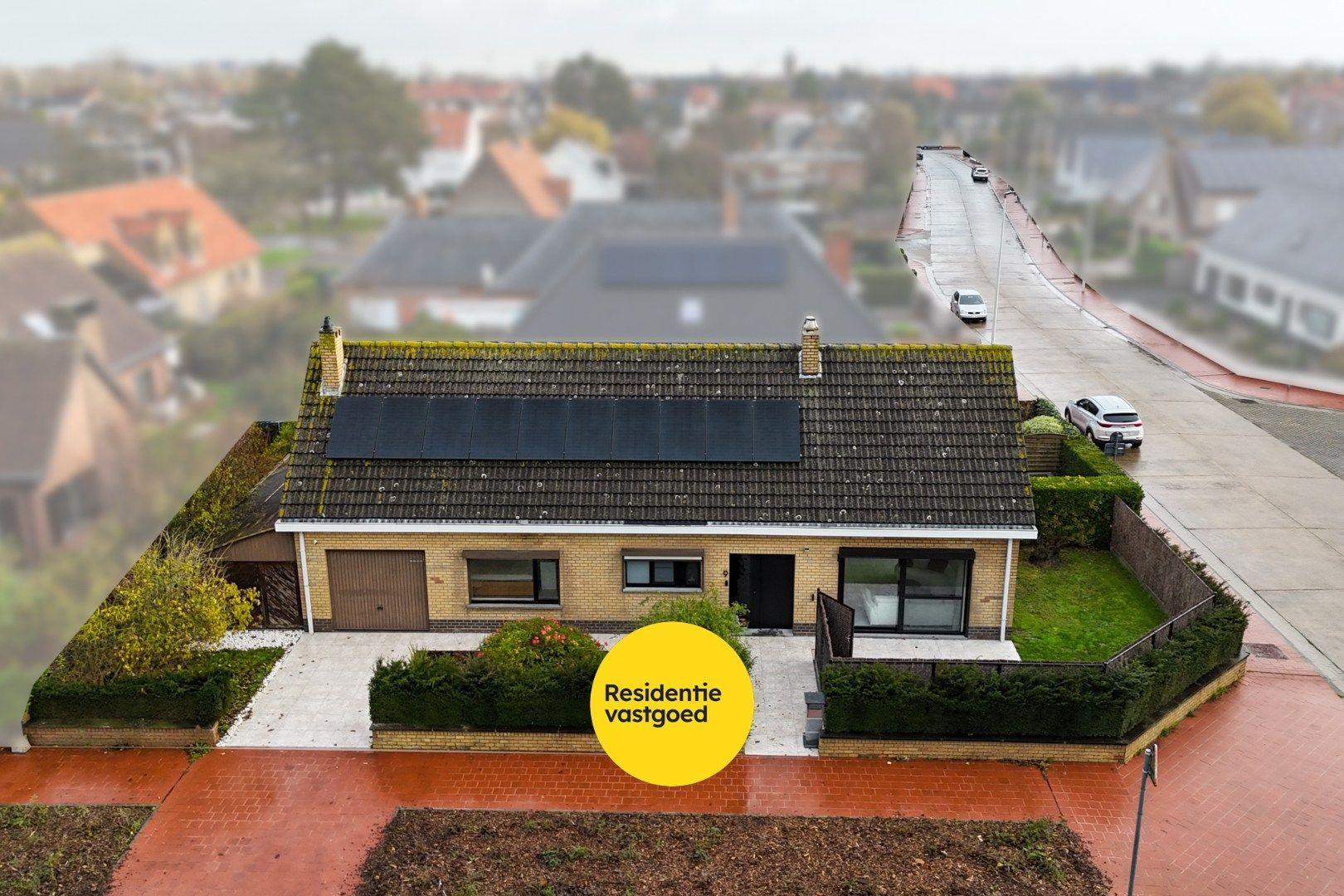 Alleenstaande bungalow in rustige wijk van Stene foto 4