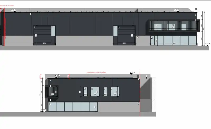 4 grote nieuwbouw KMO-units op toplocatie nabij R4 – Wiedauwkaai (Gent) foto 11