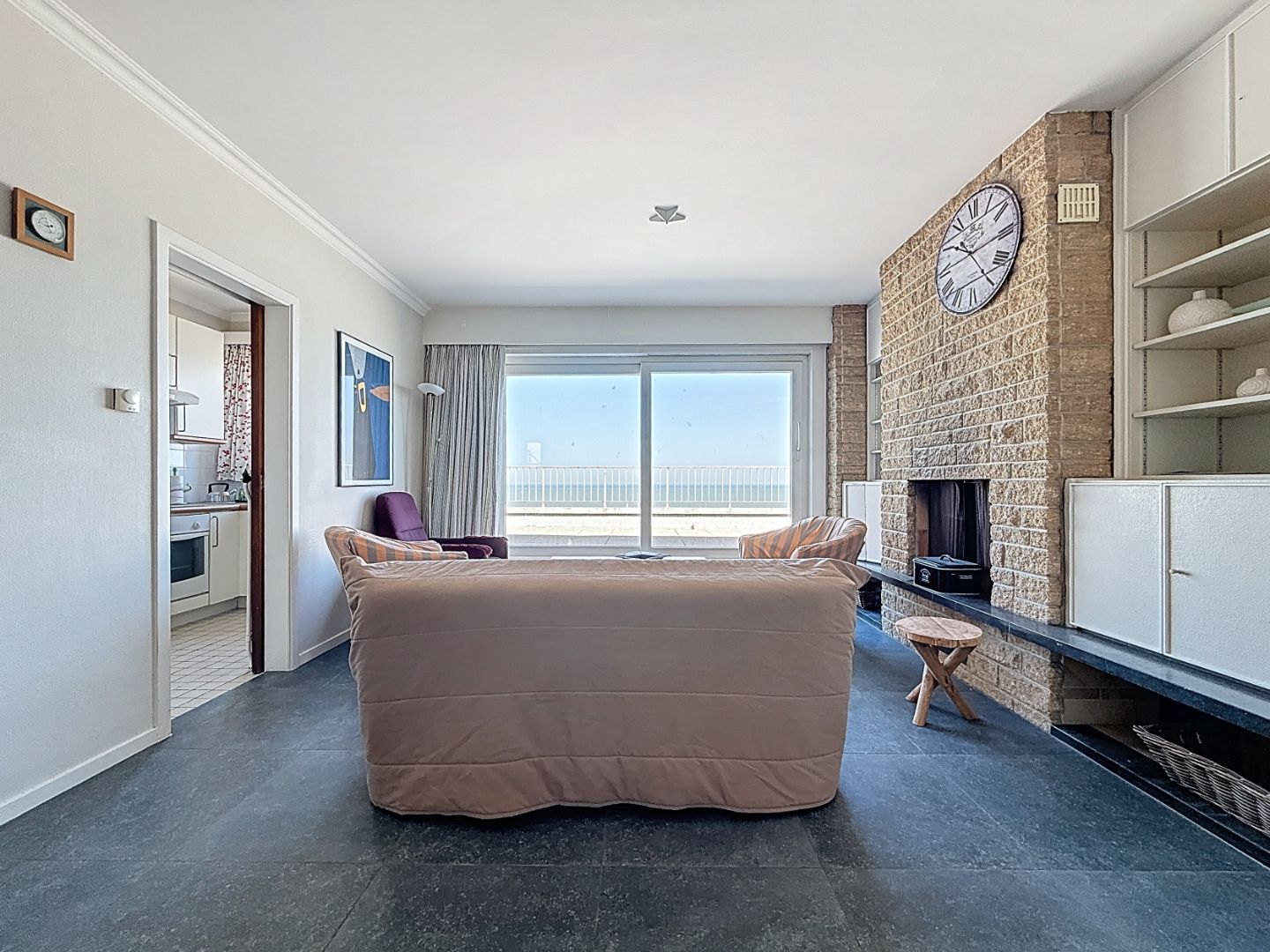 Penthouse met 2 slaapkamers met zeezicht en zicht op de pier te Nieuwpoort-Bad foto 2