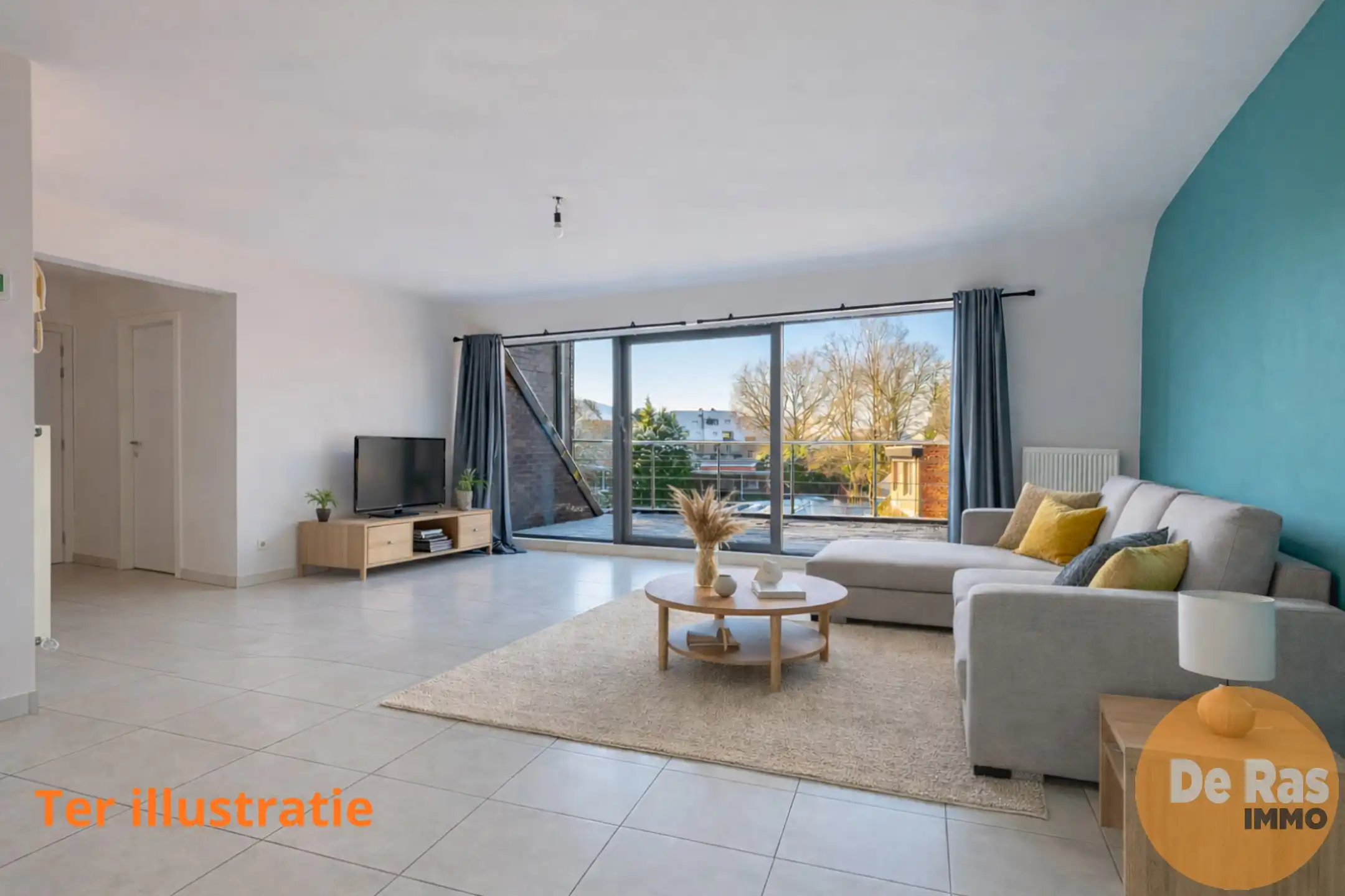 ERPE-MERE: Appartement met 2 slpks en gezellig terras foto 6