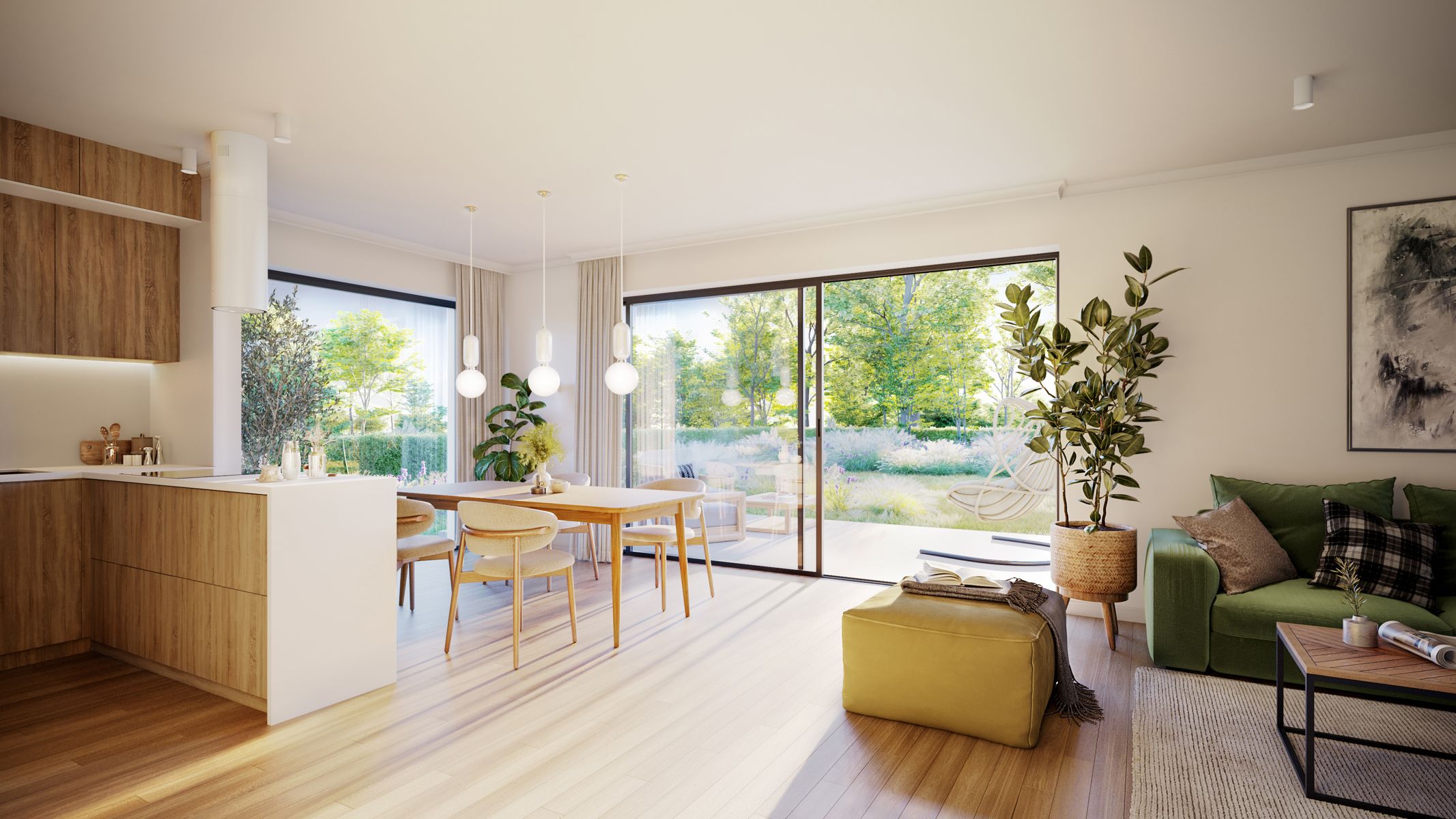 Fantastisch gelijkvloers appartement met zonneterras/tuin foto {{pictureIndex}}