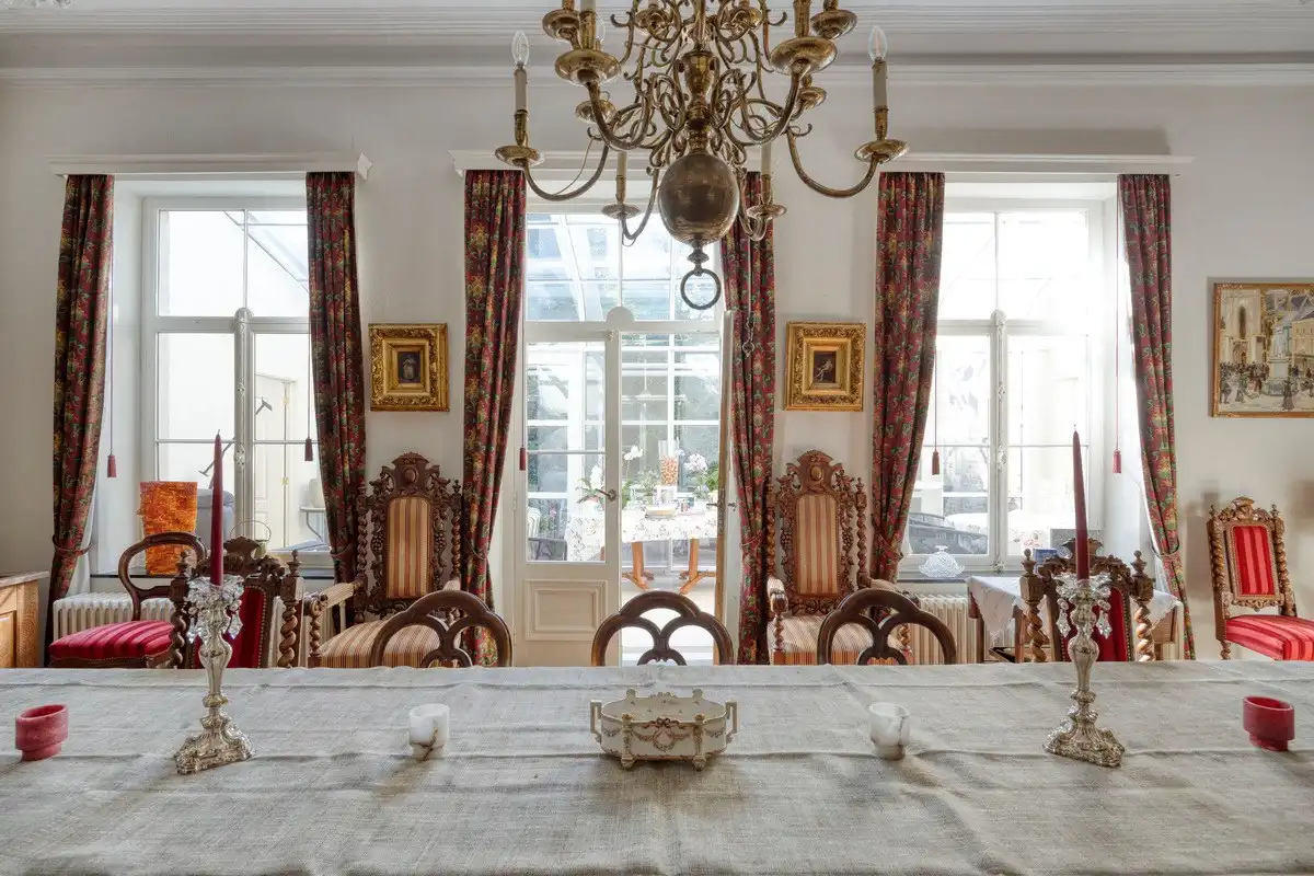 HISTORISCH HERENHUIS MET PARKTUIN OP 1HA 21A 94CA IN HET HART VAN OUD-REKEM ! foto 8