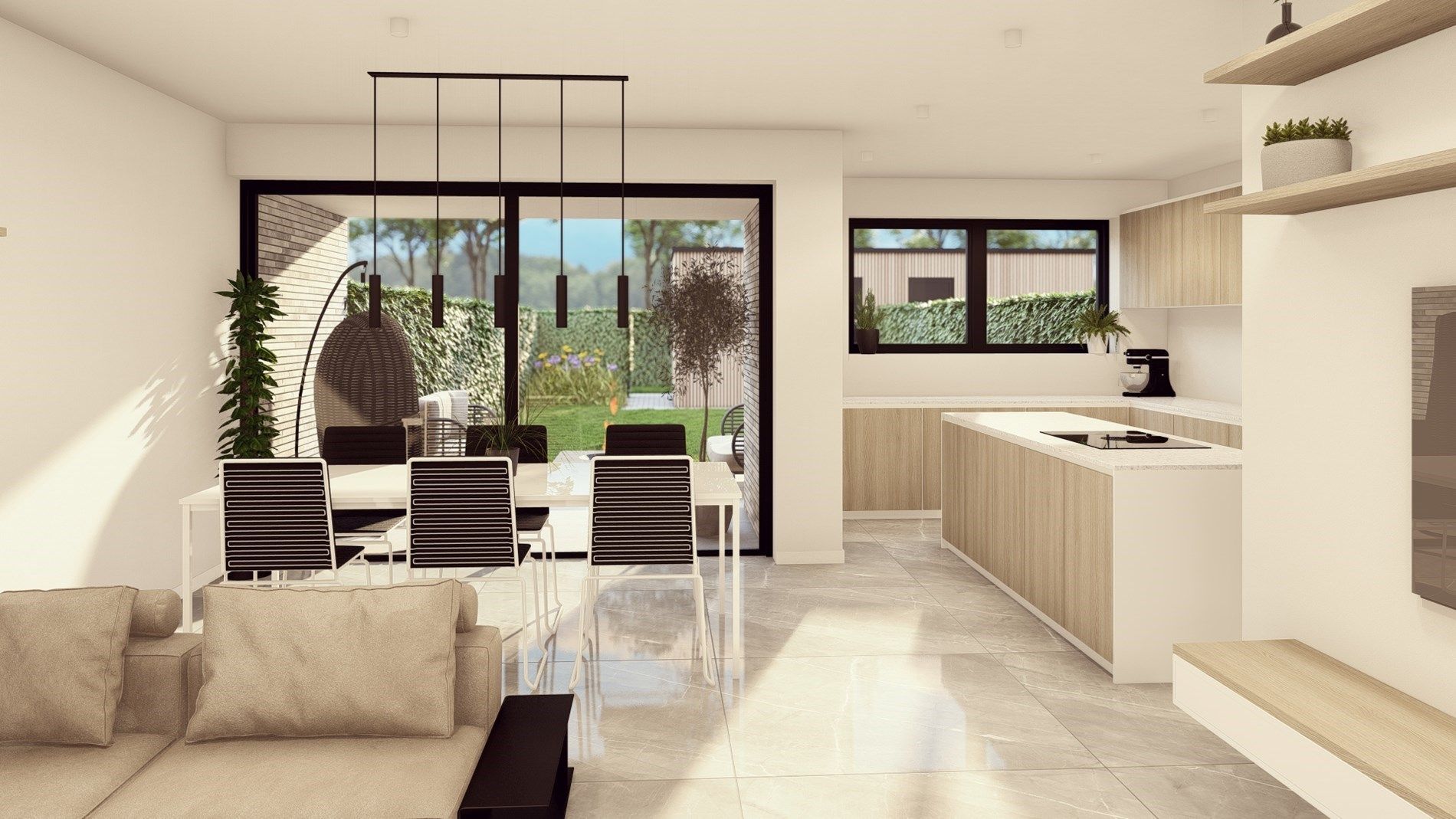 Stijlvol nieuwbouw appartement met 1 slaapkamer en terras foto 16