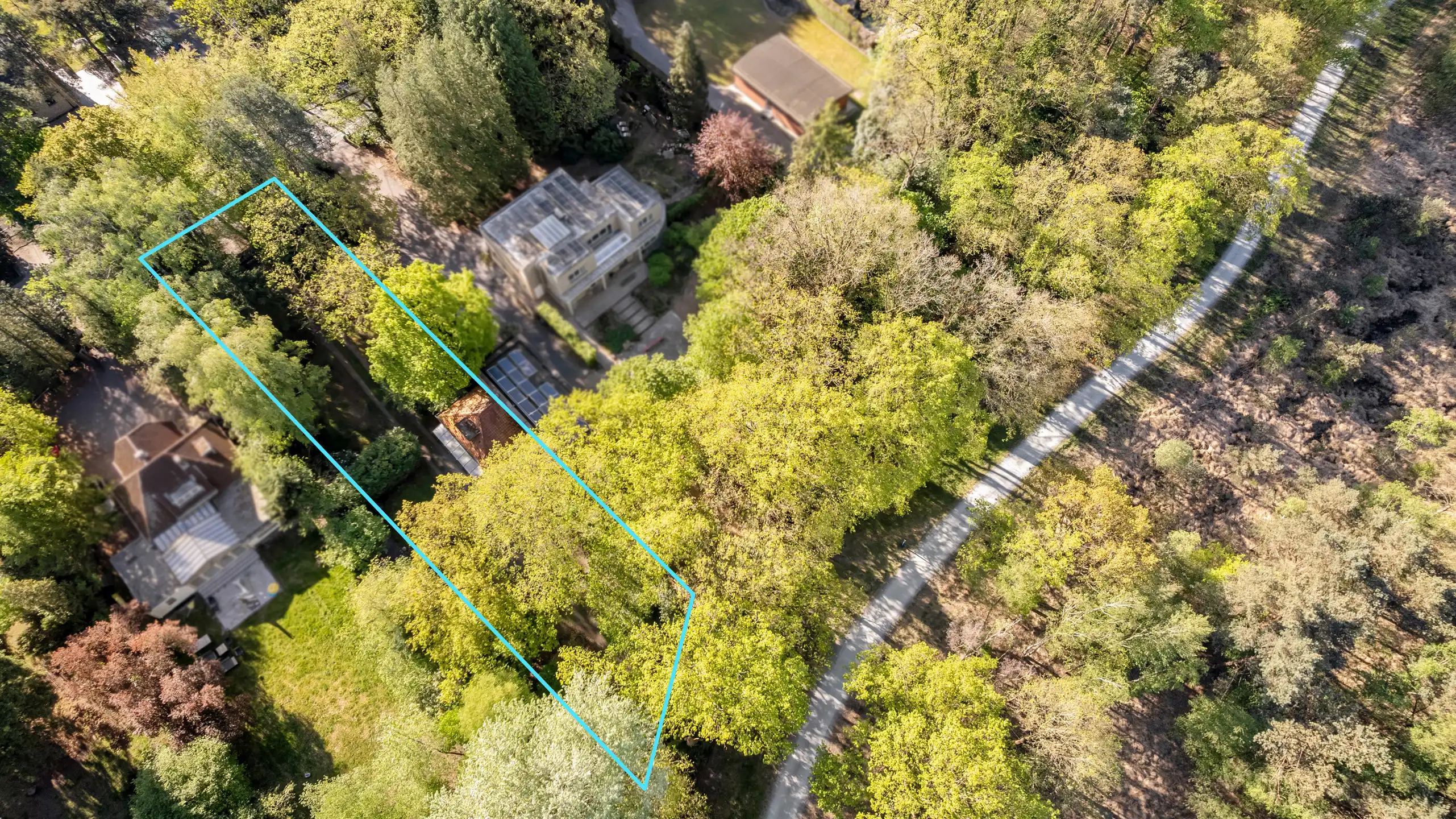 Prachtig perceel met directe ingang tot de Heide foto 19