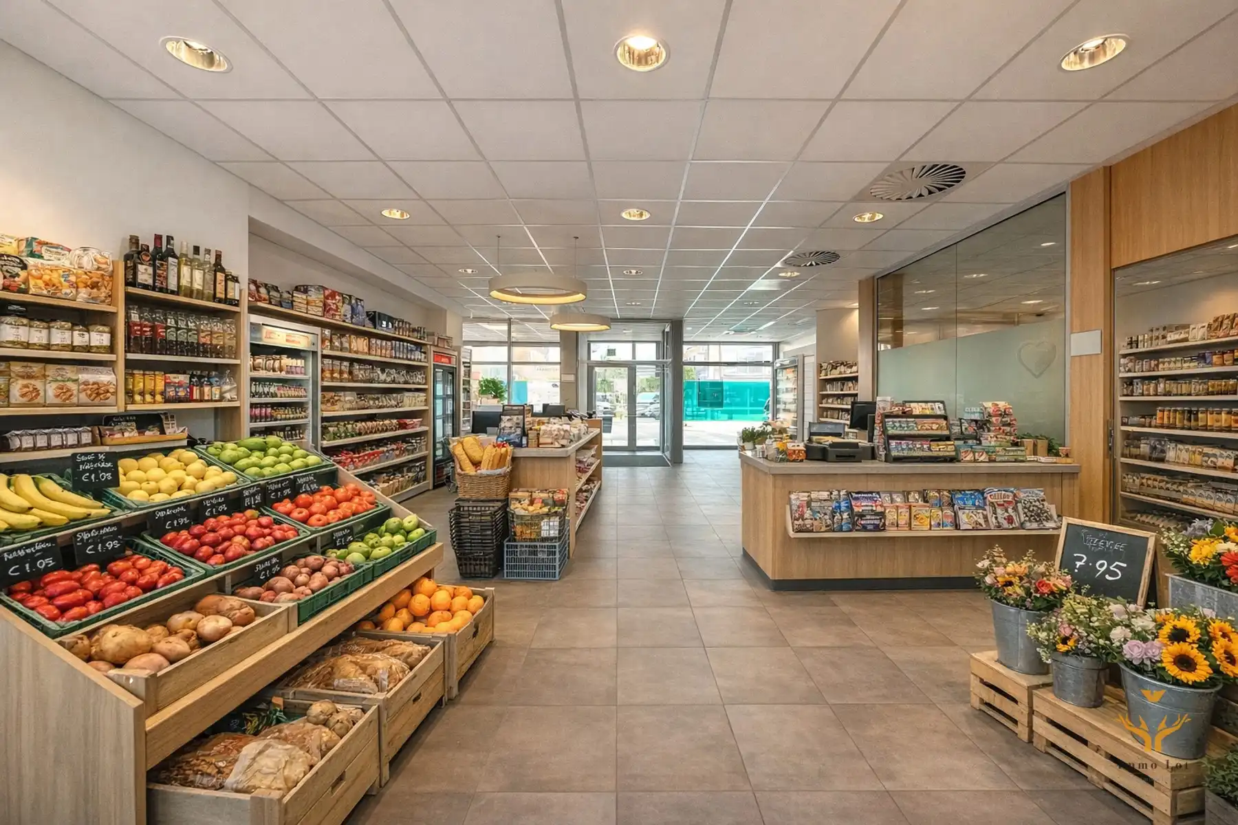 Te huur: handelsruimte van 228m² op toplocatie in Berlare  foto 6