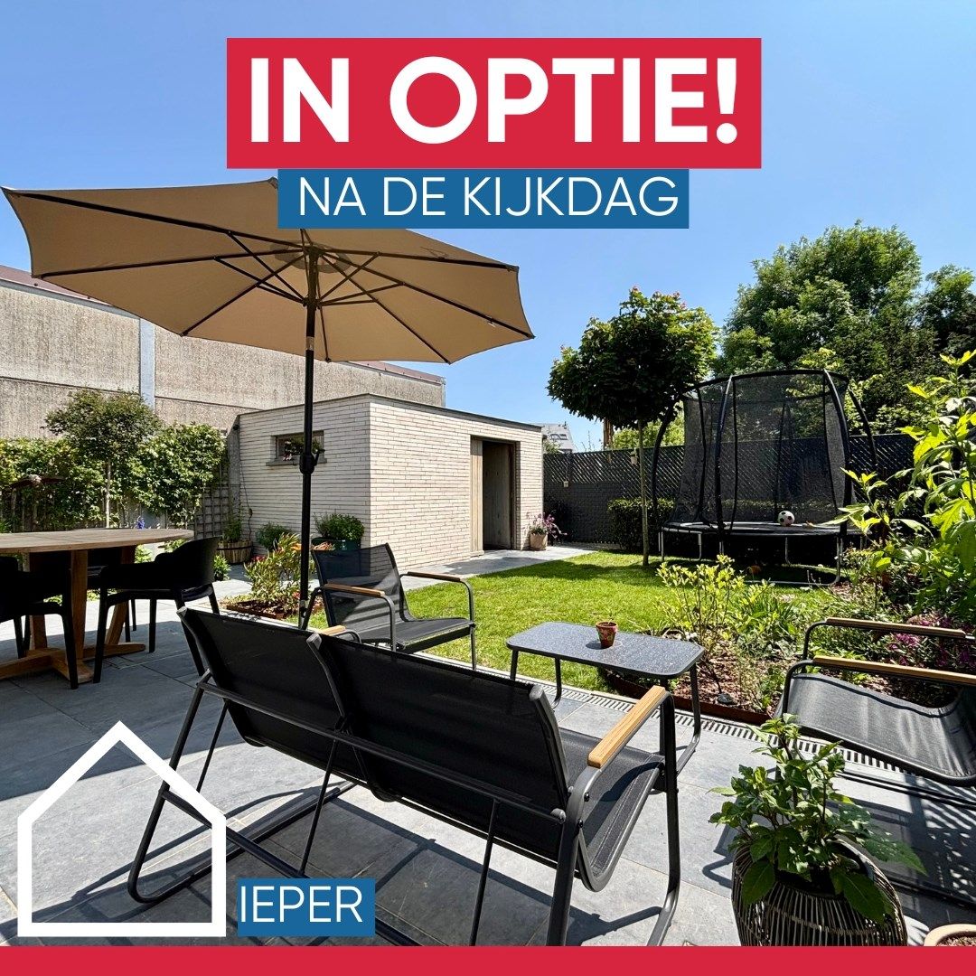 KIJKDAG 21/06. Instapklare HOB (2018) met garage en tuin te centrum Ieper foto {{pictureIndex}}