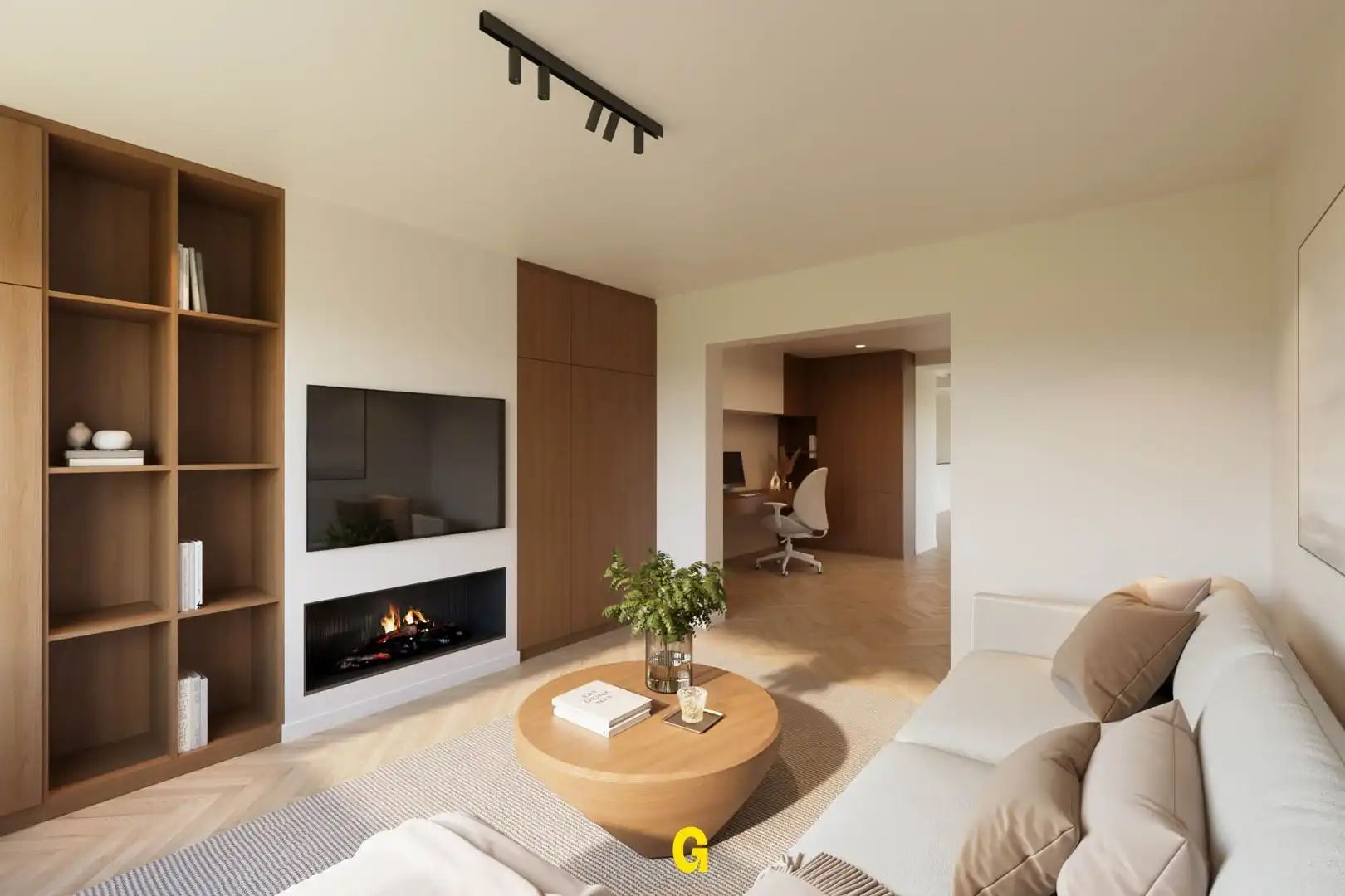 Deels gerenoveerde verder af te werken woning met binnenkoer en stallingen op 12a 05ca in Kleine Spouwen foto 6