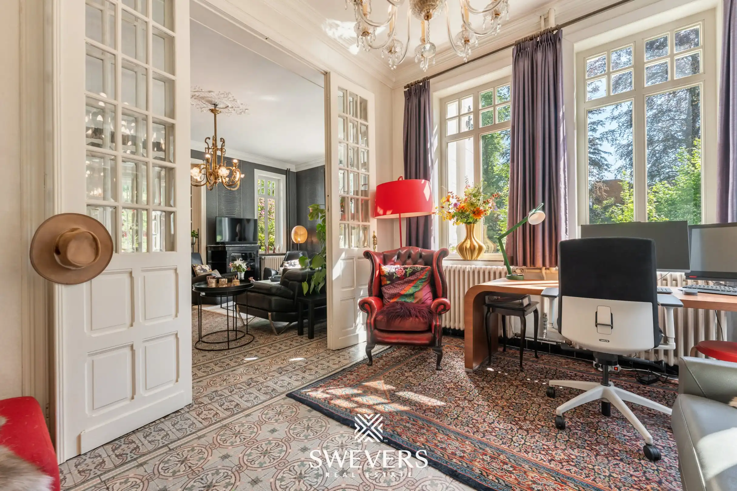 Belle-Epoque parel met 5 slpk in een park op 7.133m² foto 14