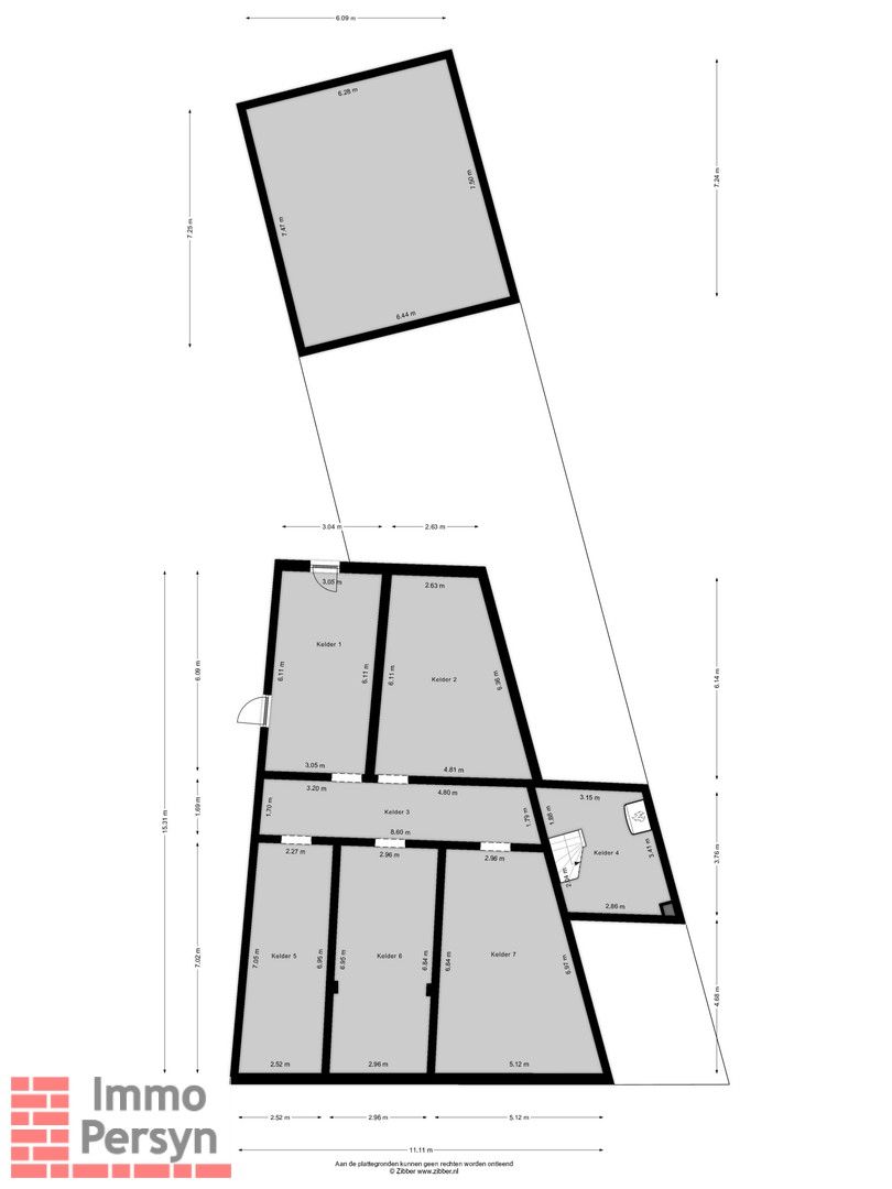 Gelijkvloers appartement met tuin, parkeerplaats en polyvalente ruimte foto 21