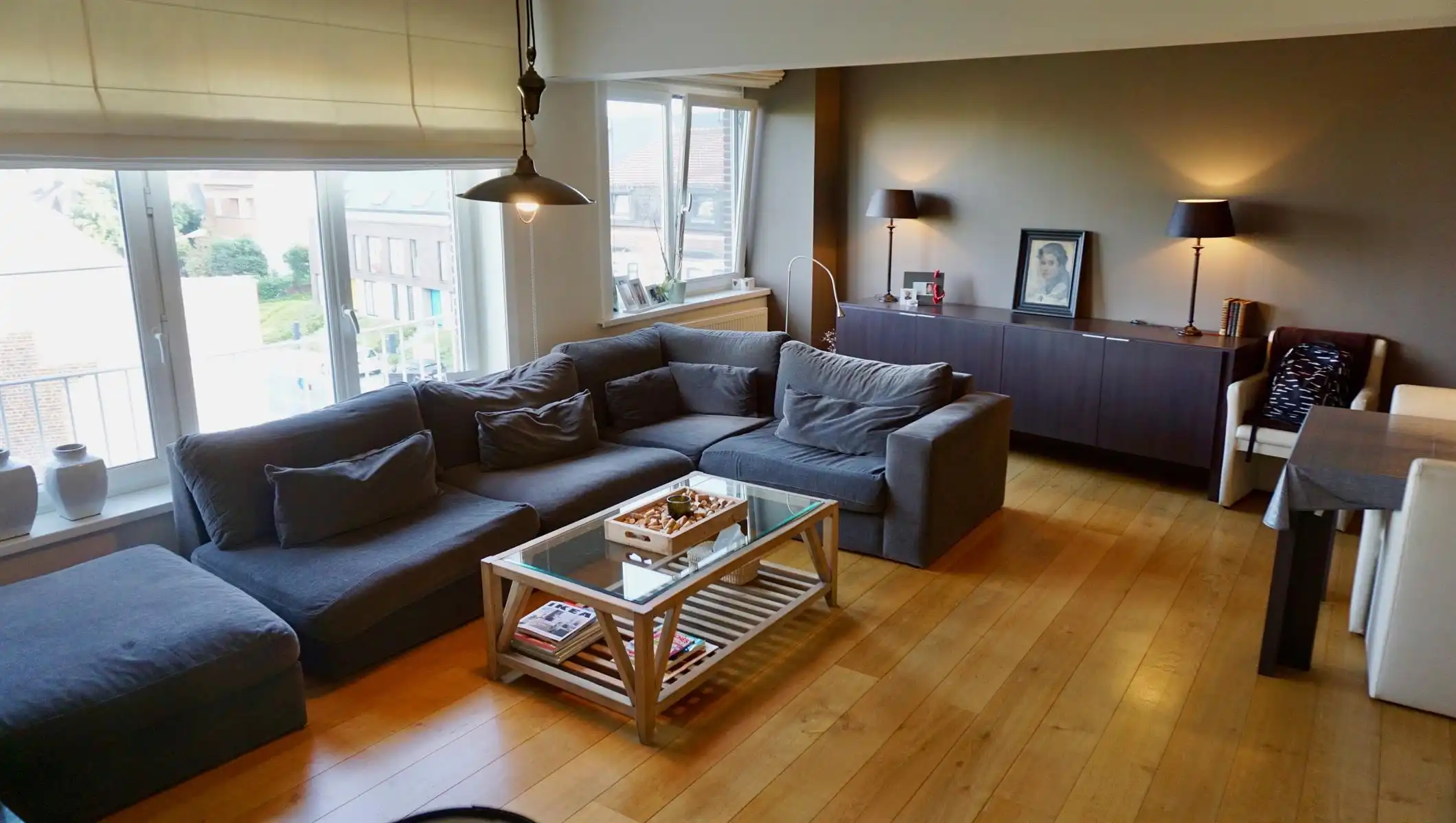 RUIM APPARTEMENT TE DILBEEK MET 2 SLAAPKAMERS EN GARAGEBOX foto 4