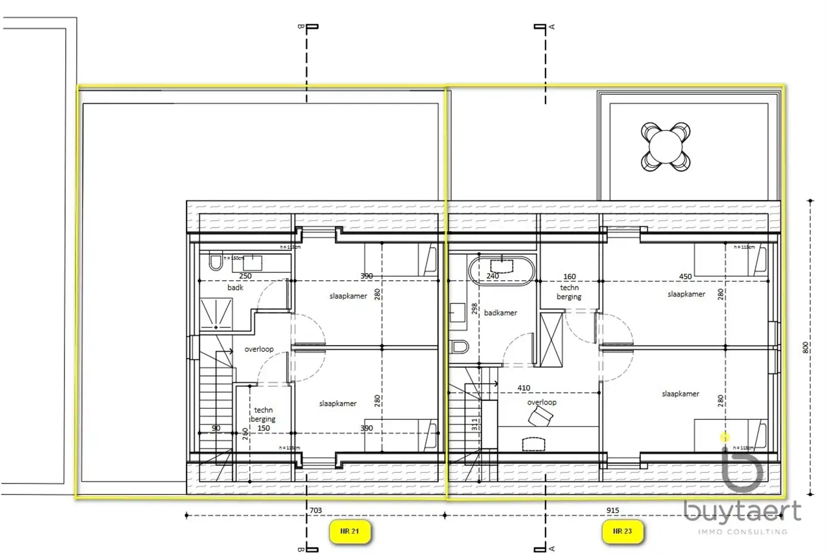 Tijdloze halfopen nieuwbouwwoning BEN-woning, bel-étage, ideaal woon-werk of voor zorgwoning. foto 6
