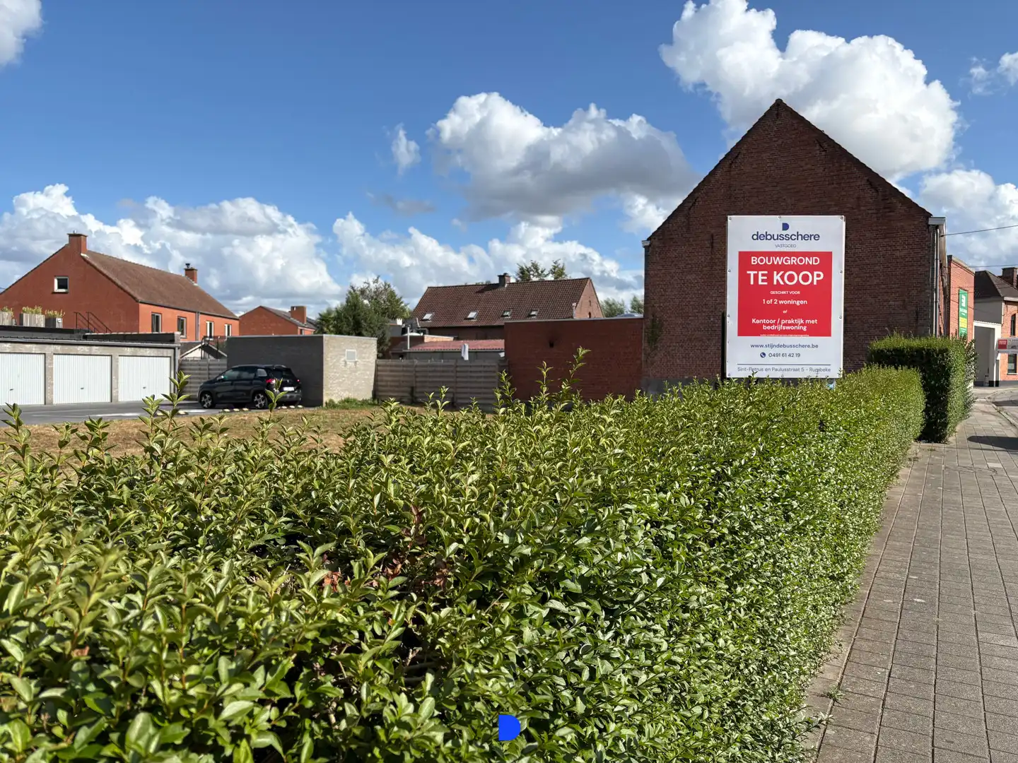 Bouwgrond met ontwikkelingspotentieel op toplocatie. foto {{pictureIndex}}