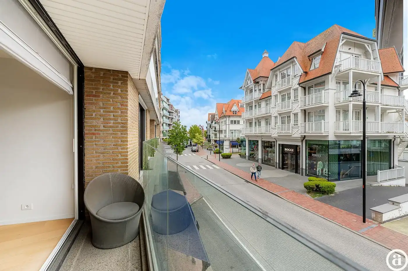 Mooi appartement op de Kustlaan met zuidgericht terras.       foto 8