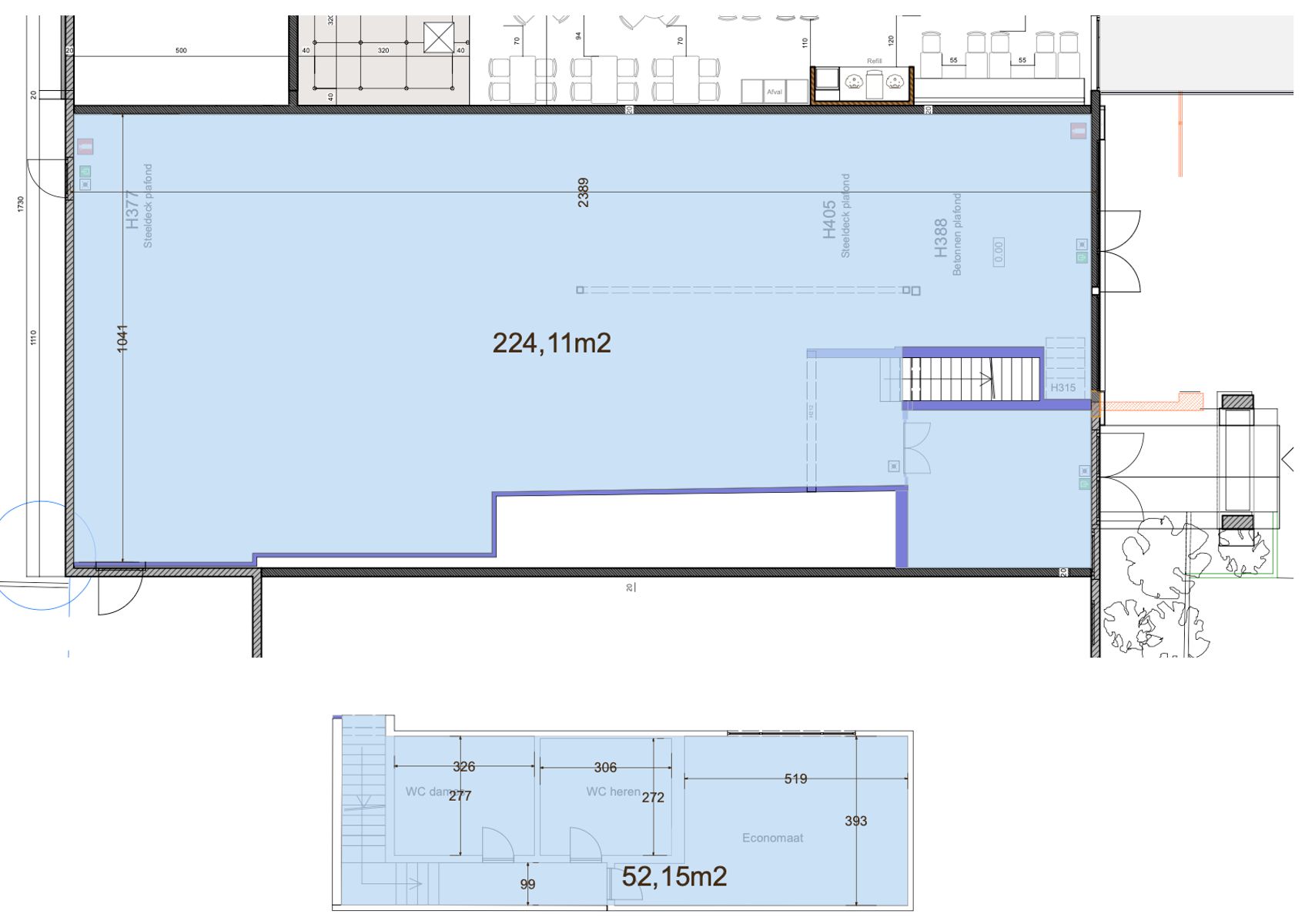 Horecapand 276 m² te huur site Quick Brugge foto 6