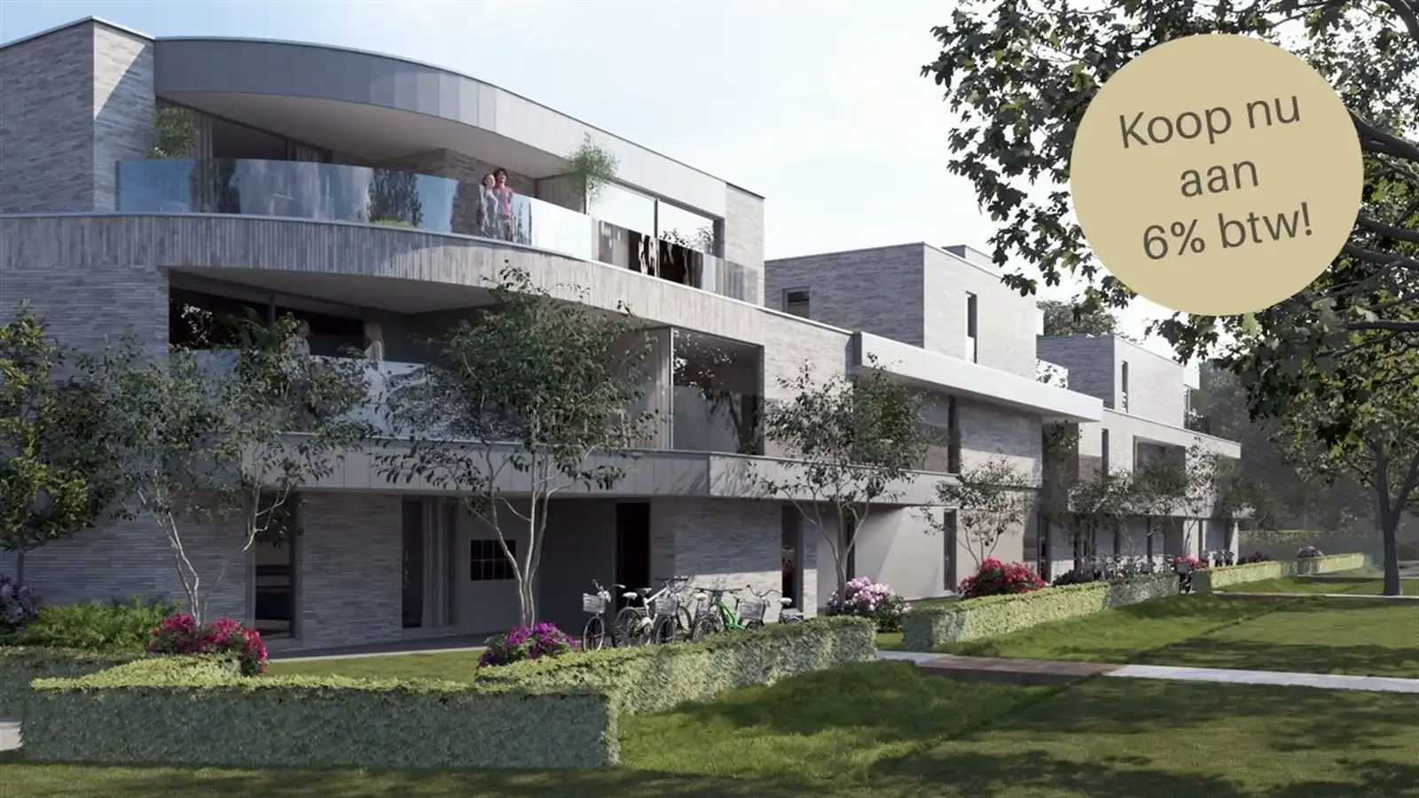 Appartement op eerste verdieping met 2 slaapkamers foto {{pictureIndex}}