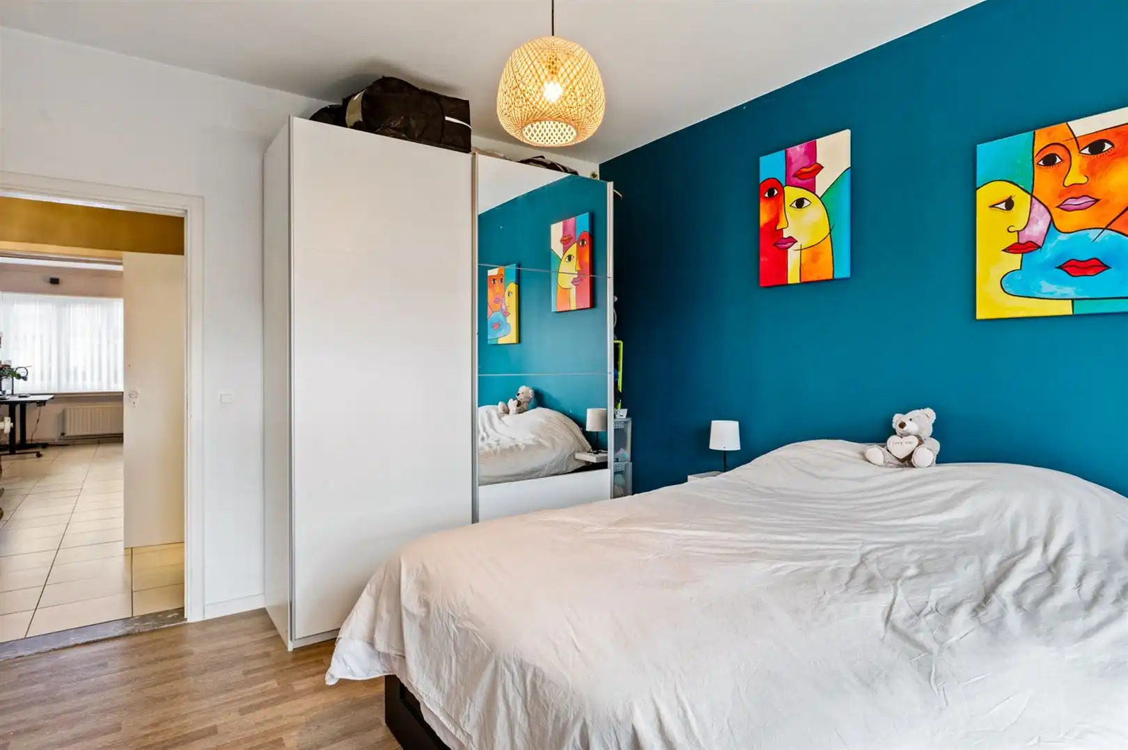 Instapklaar gelijkvloers appartement met 2 slaapkamers en tuin. foto 10