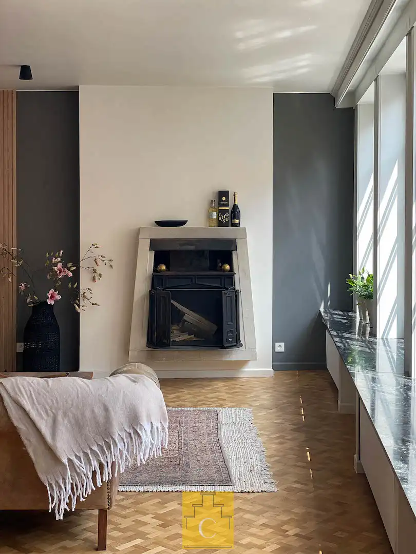 perfect gelegen pas gerenoveerde stadswoning - 340 m2 vloeroppervlakte - met garage, tuin en extra terras op het verdiep foto 16