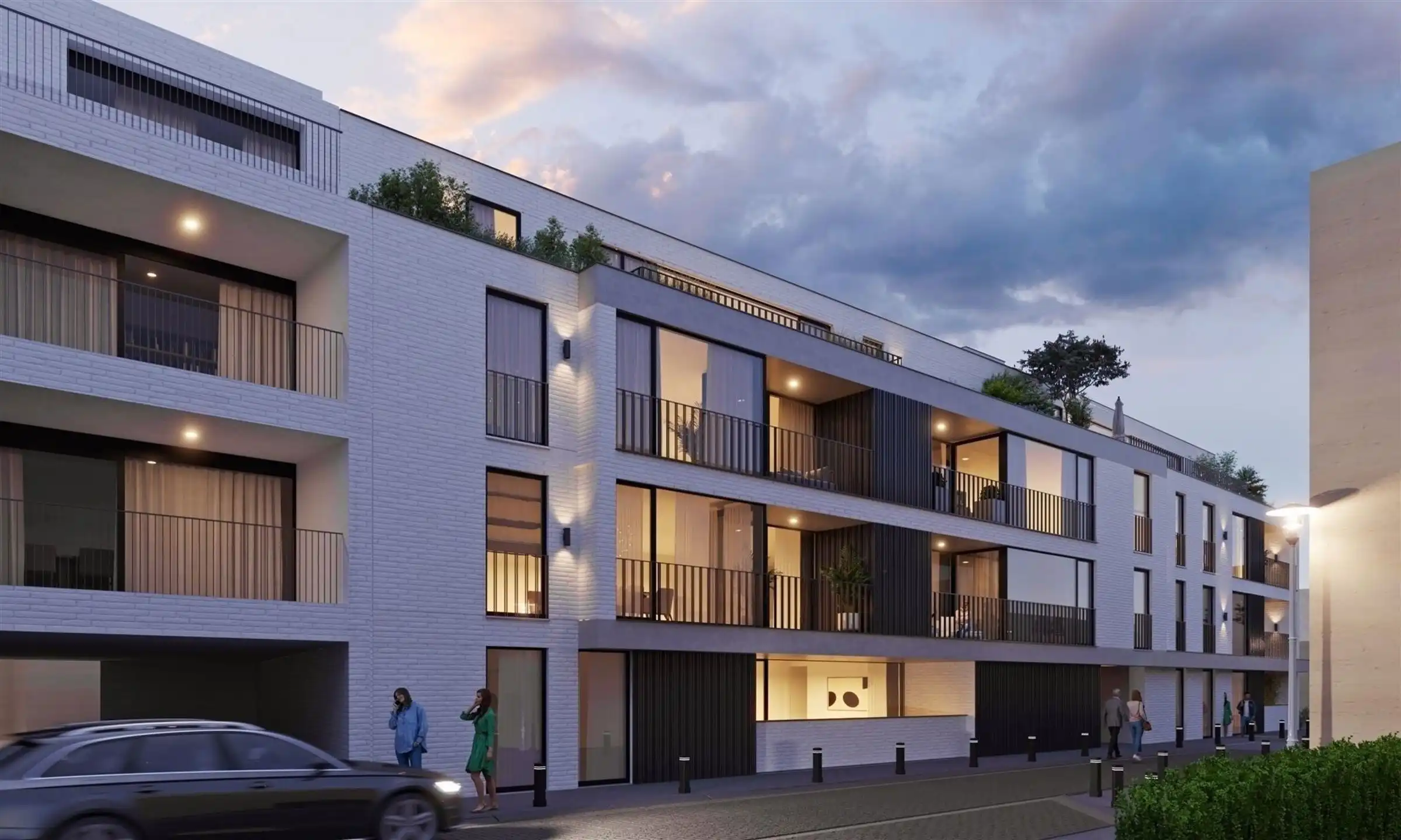 Energiezuin. app van 93 m² met Z terras  in centrum 6 % btw foto 22