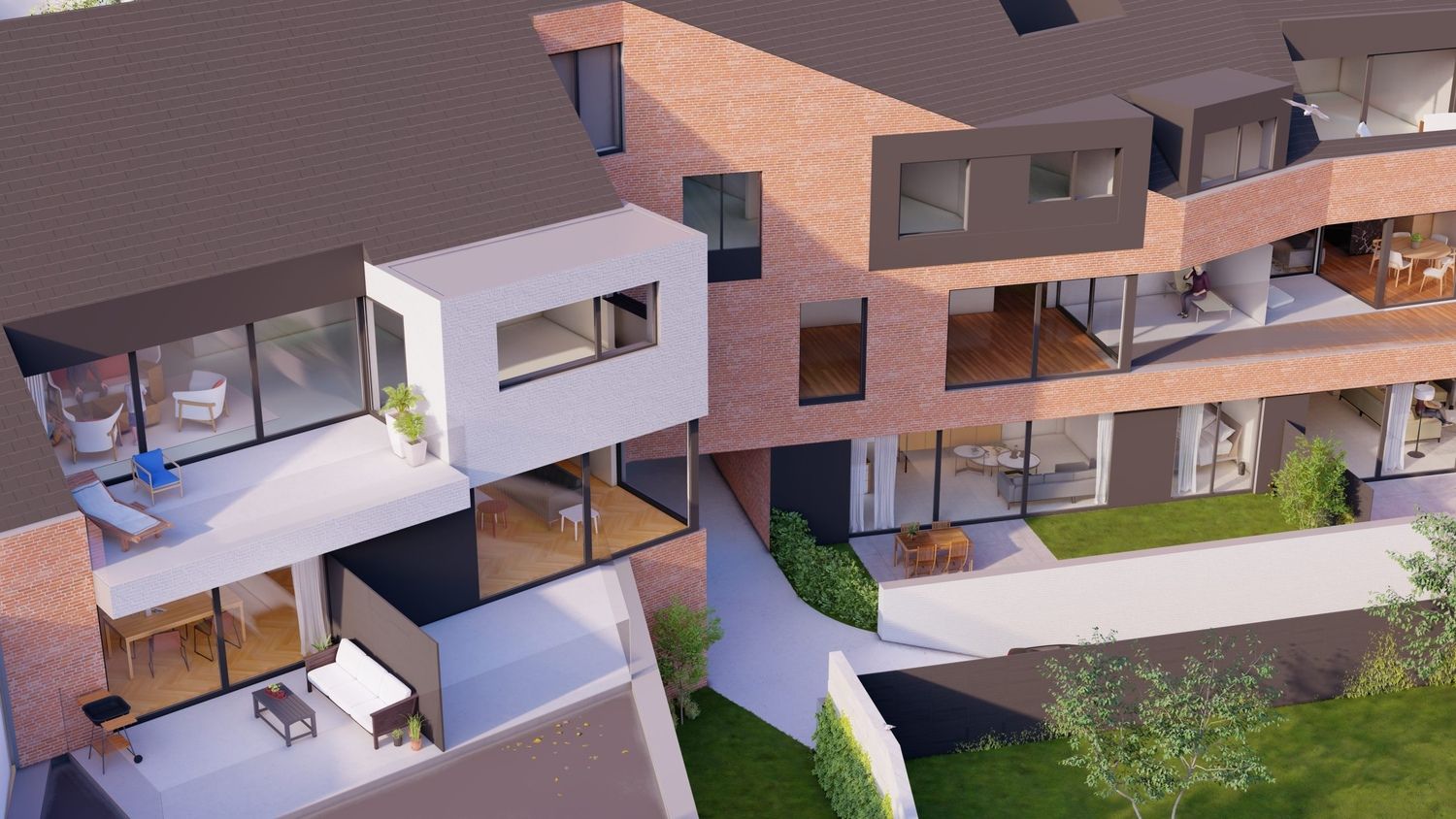 Nieuwbouwproject ‘Emilia’ in Ertvelde – stijlvol en energiezuinig wonen foto {{pictureIndex}}