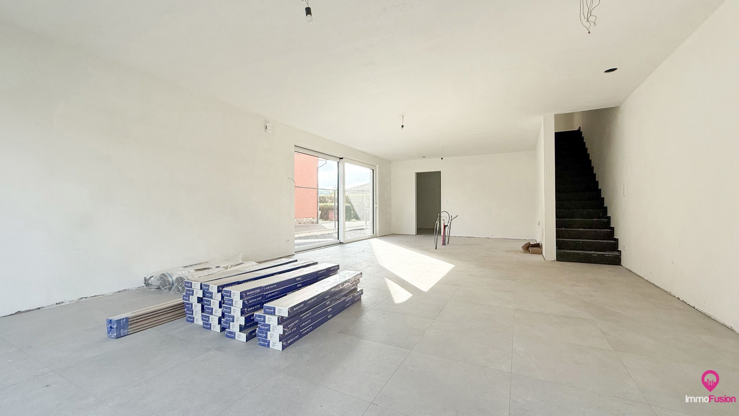 Nieuwbouwwoning (casco+) met 3 slpkms, terras en ruime tuin! foto 8