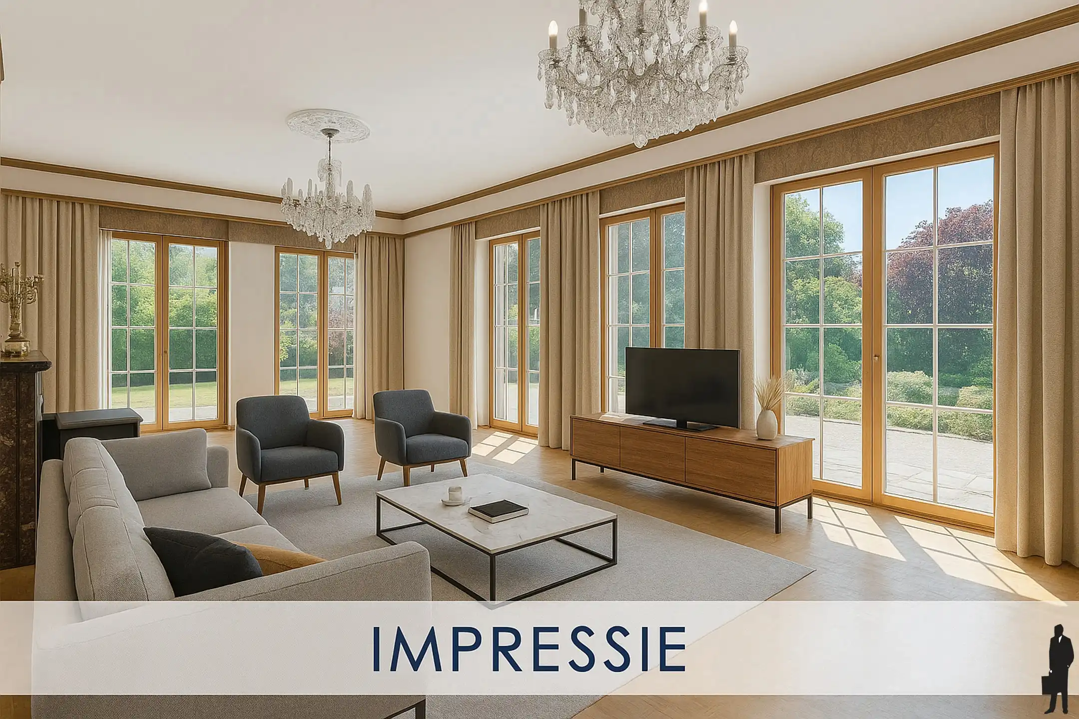 Uitzonderlijk gelegen villa nabij groen op grond van 2.785m² foto 6