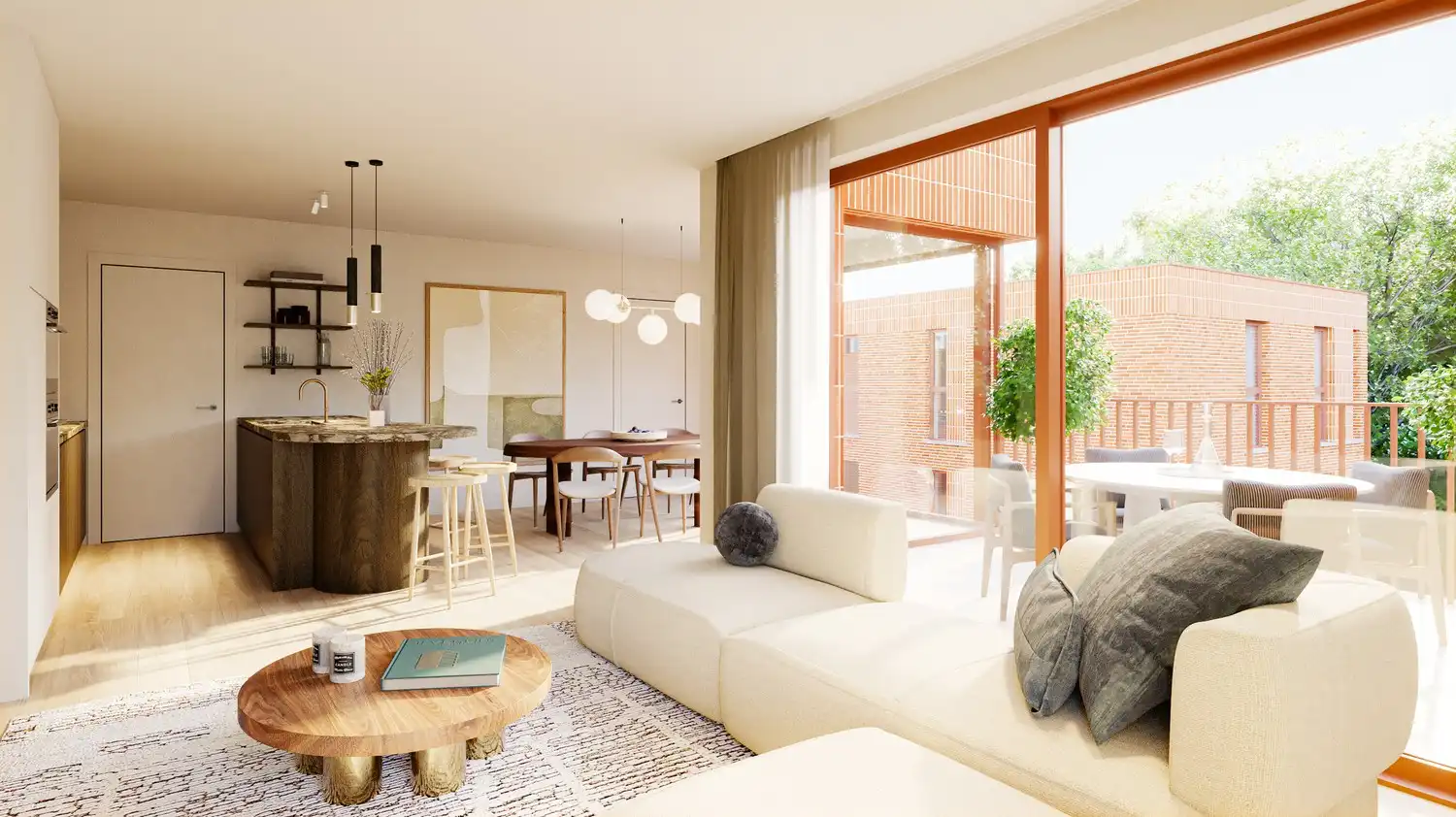 Twee slaapkamer appartement foto {{pictureIndex}}