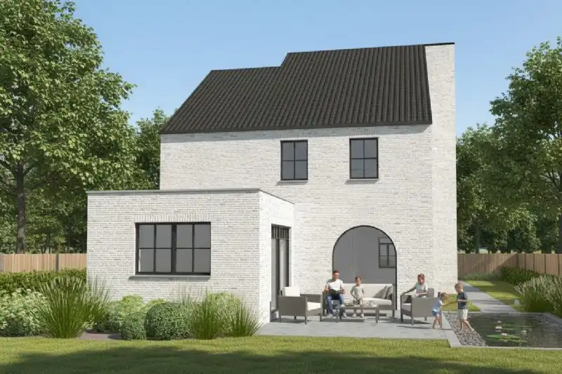 Nieuw te bouwen alleenstaande woning te Ruien. foto 2