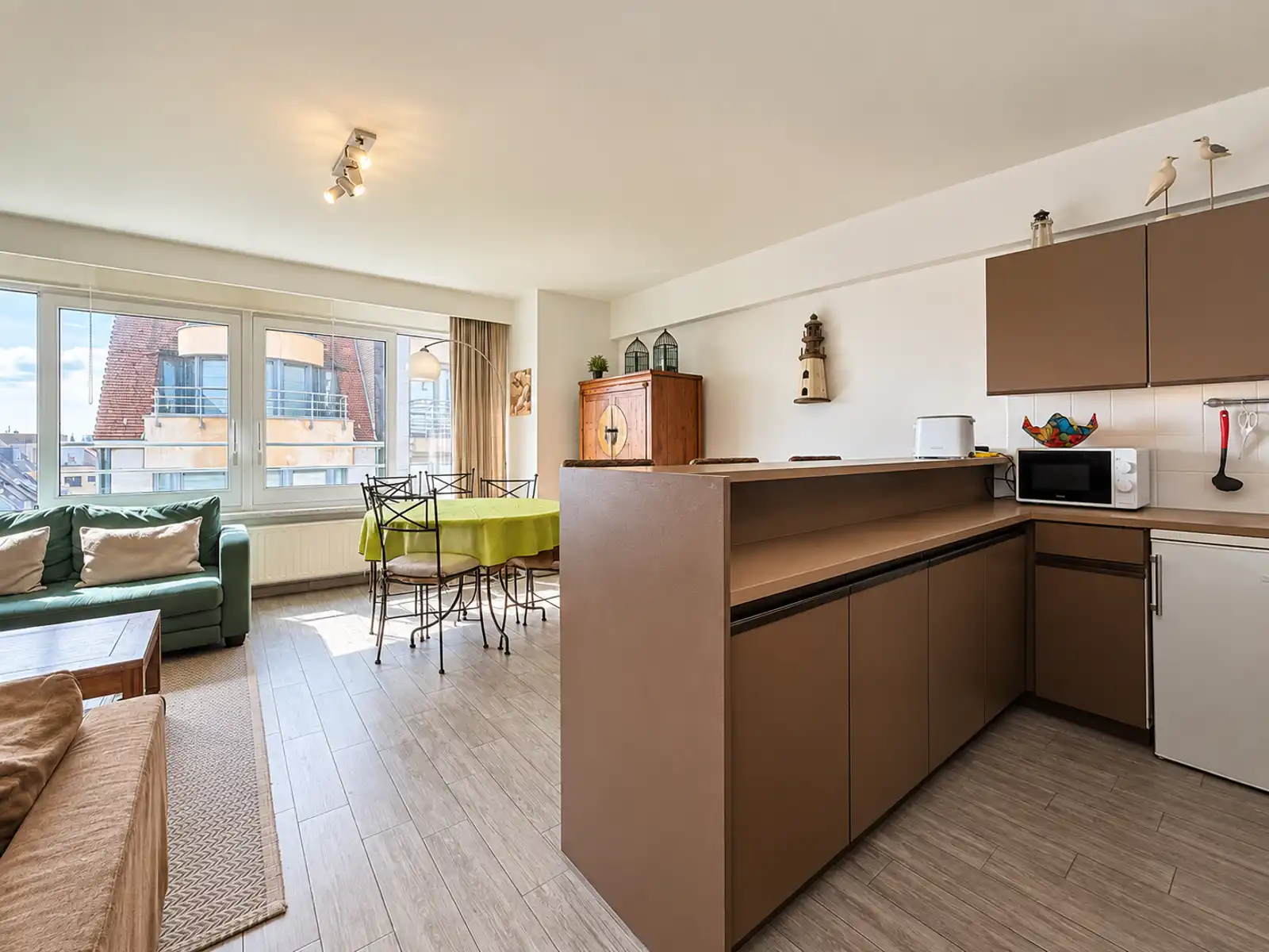 Duplex-penthouse met uniek zonneterras in het Zoute foto 3