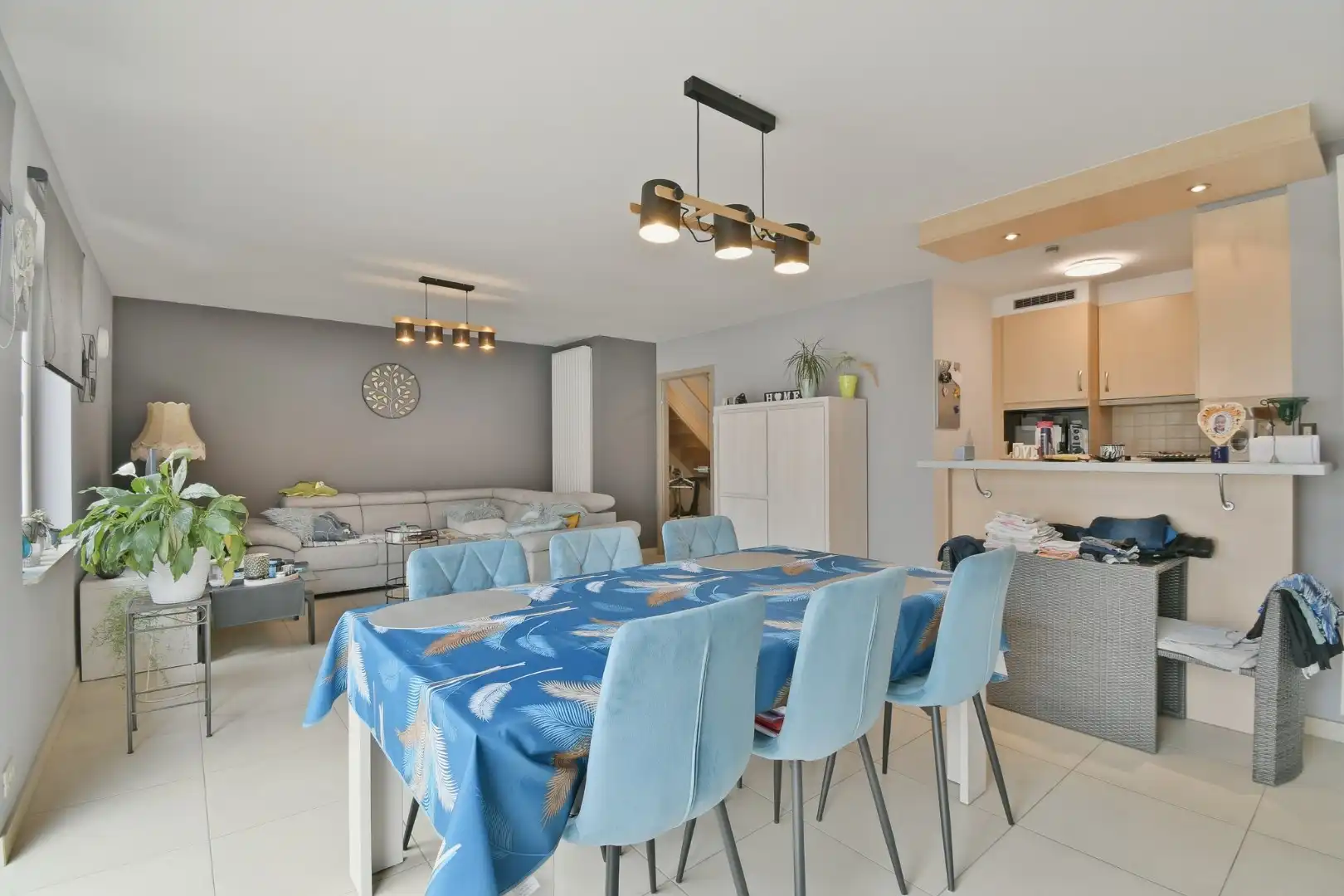 Duplex-appartement in rustige residentie met twee slaapkamers en terras foto 2