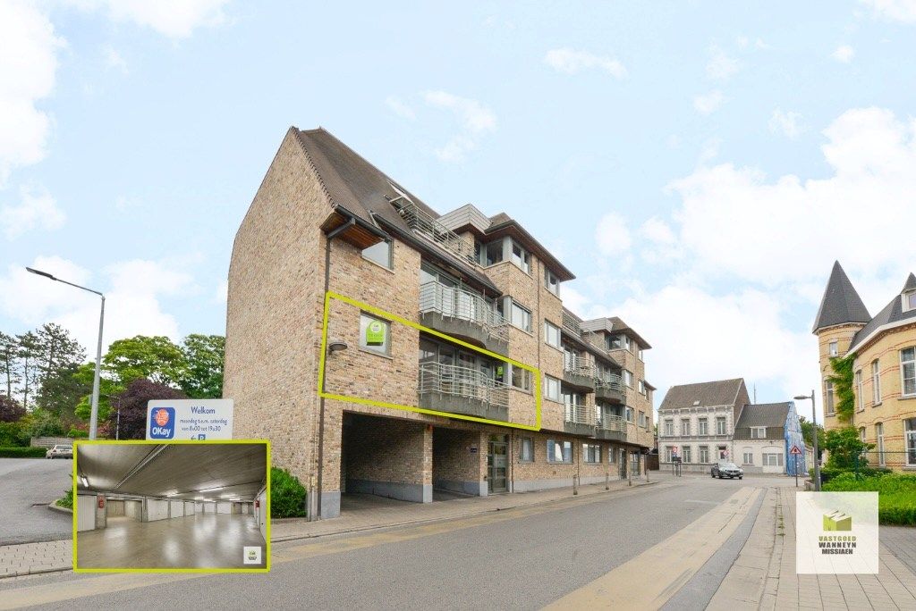 Ruim appartement met 2 slaapkamers, terras en garage in centrum Wingene foto {{pictureIndex}}