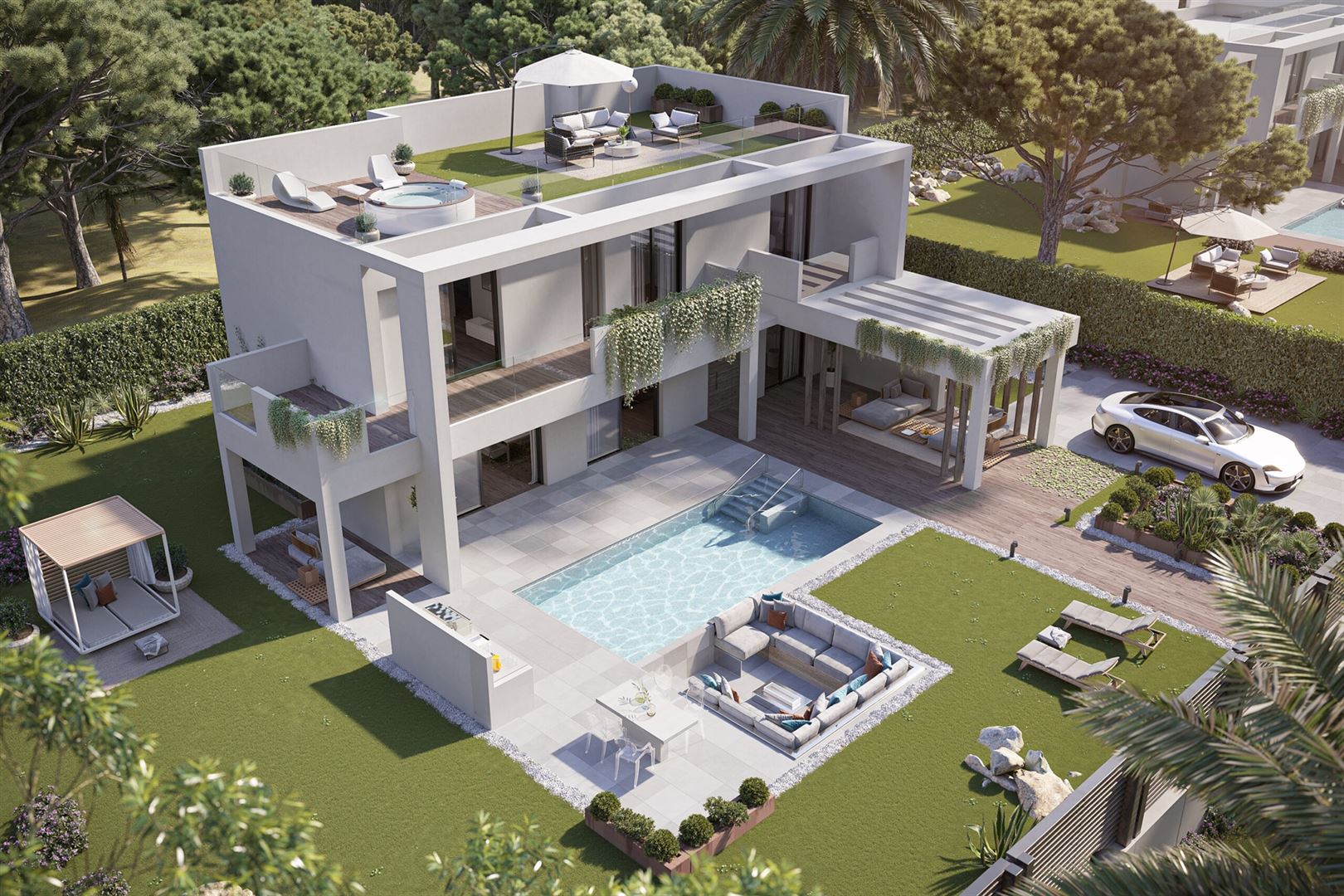 Paloma Collection is comprised of 11 modern style villas with a contemporary design divided into 2 levels. foto 8