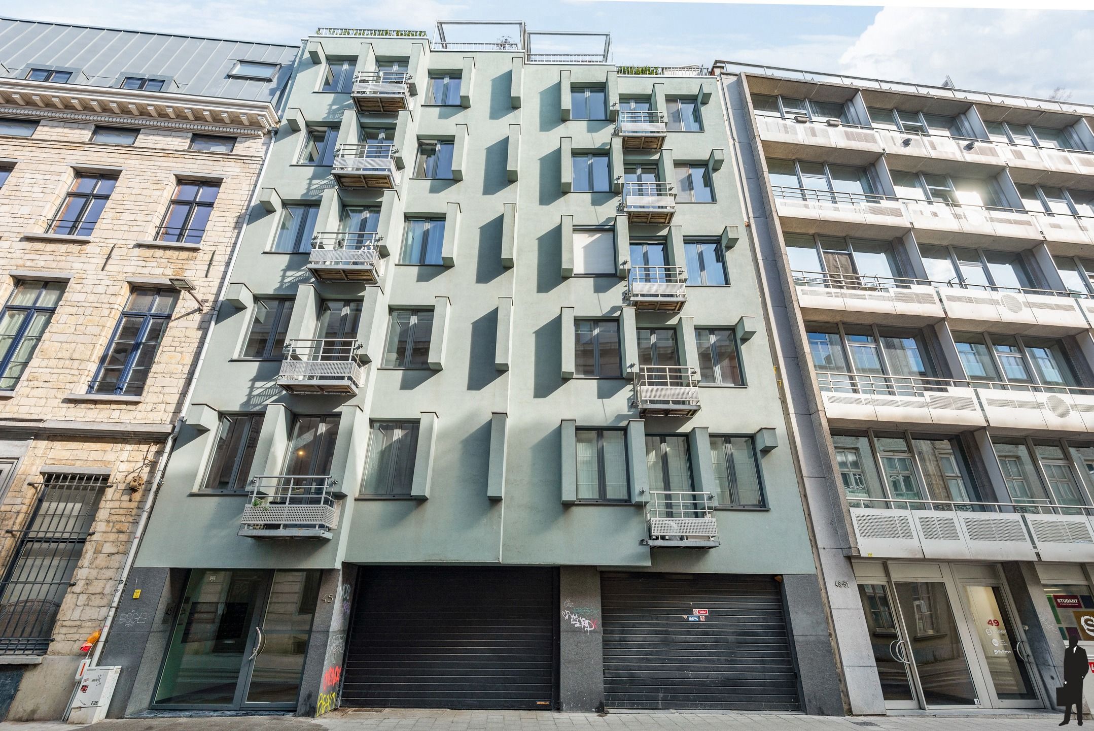 Zeldzame troef in de binnenstad: appartement met 27 m² privéterras foto 16