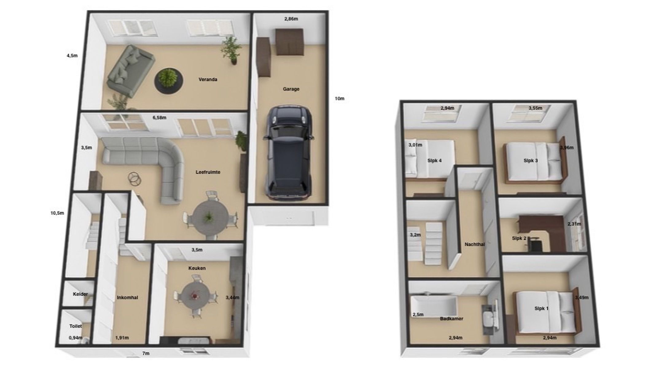 Te Herdersem, ruime HOB met 4 SLPK, garage én tuin! foto 27