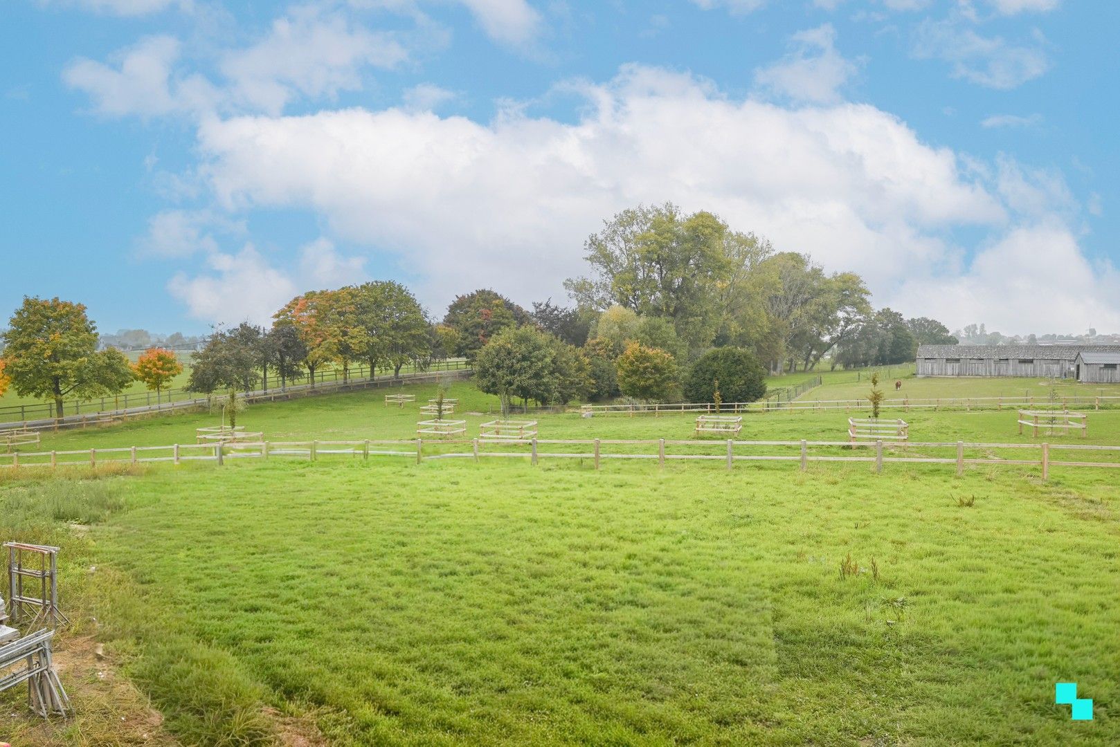 Bouwgrond met landelijk verzicht in De Ginste foto 8