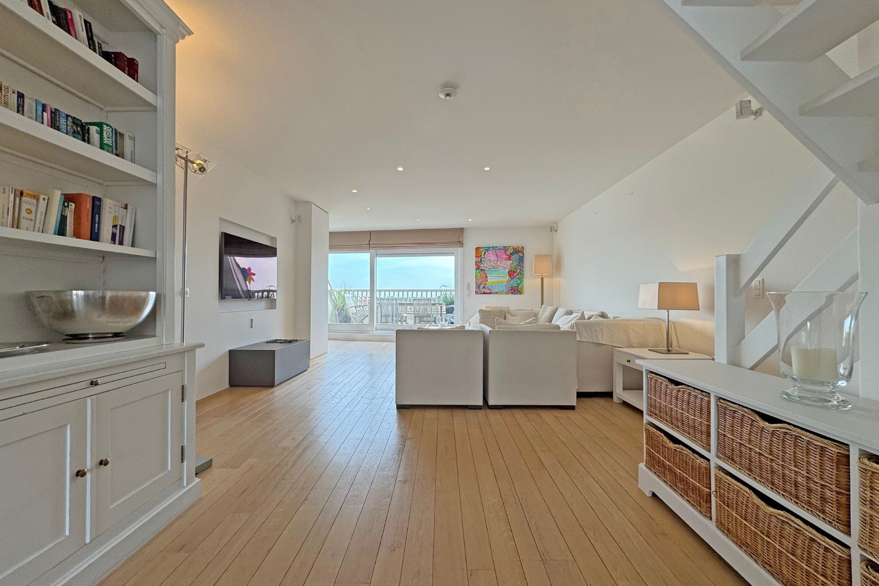 Gemeubeld Penthouse in het hart van het Zoute foto 6