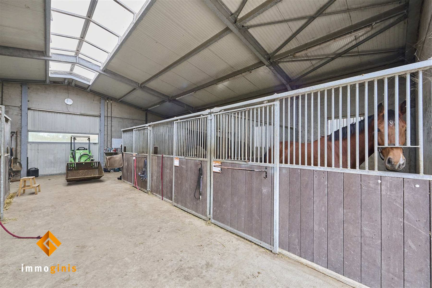 Ruime gerenoveerde woning met paardenfaciliteiten op een perceel van 71a44ca. foto 31