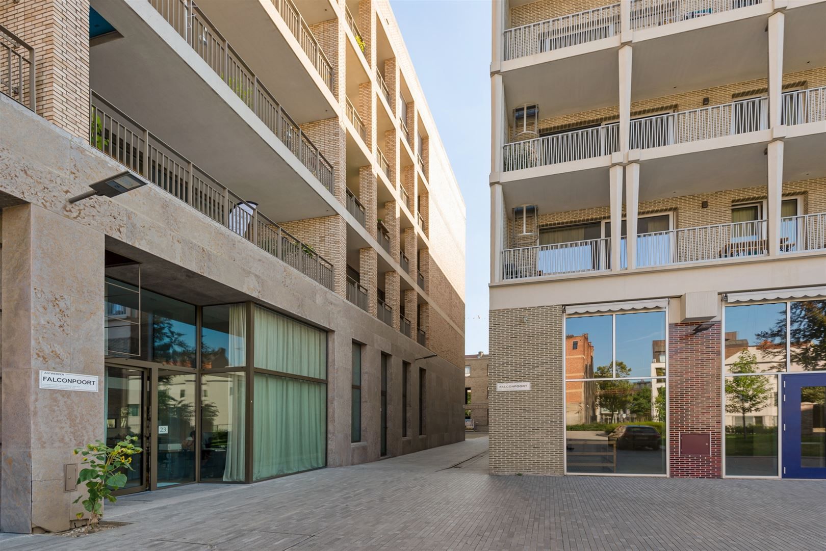Rustig gelegen recent appartement vlakbij het Eilandje. foto 4