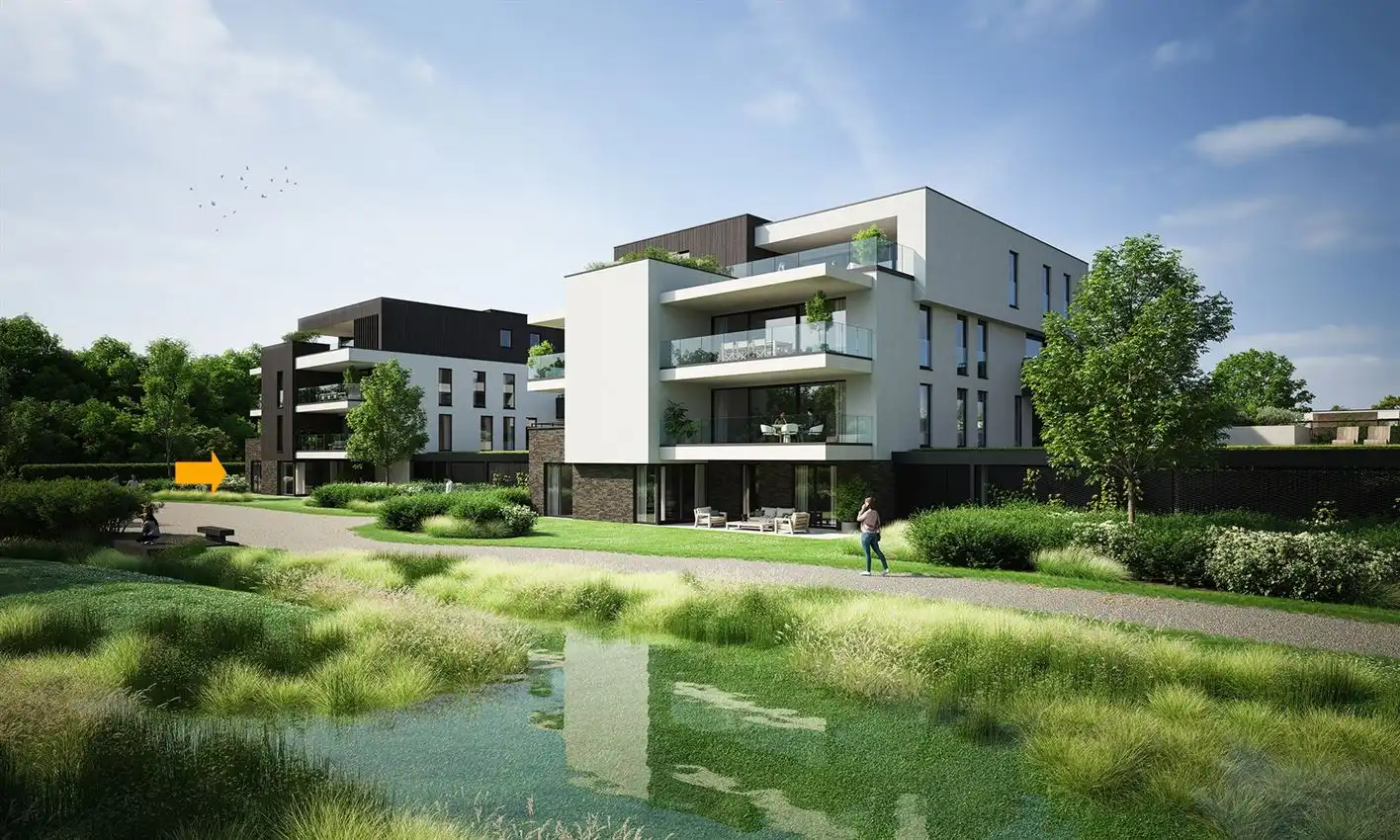 Uniek tuinappartement met aparte inkom foto 4