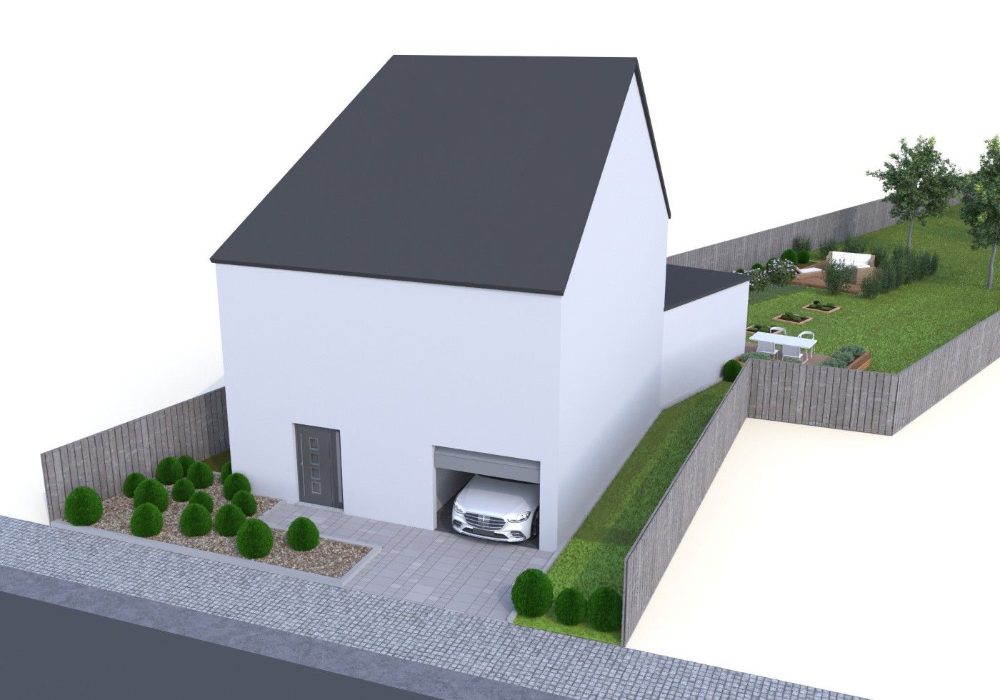 Centraal gelegen bouwgrond van 827m² voor open bebouwing te Berendrecht foto {{pictureIndex}}