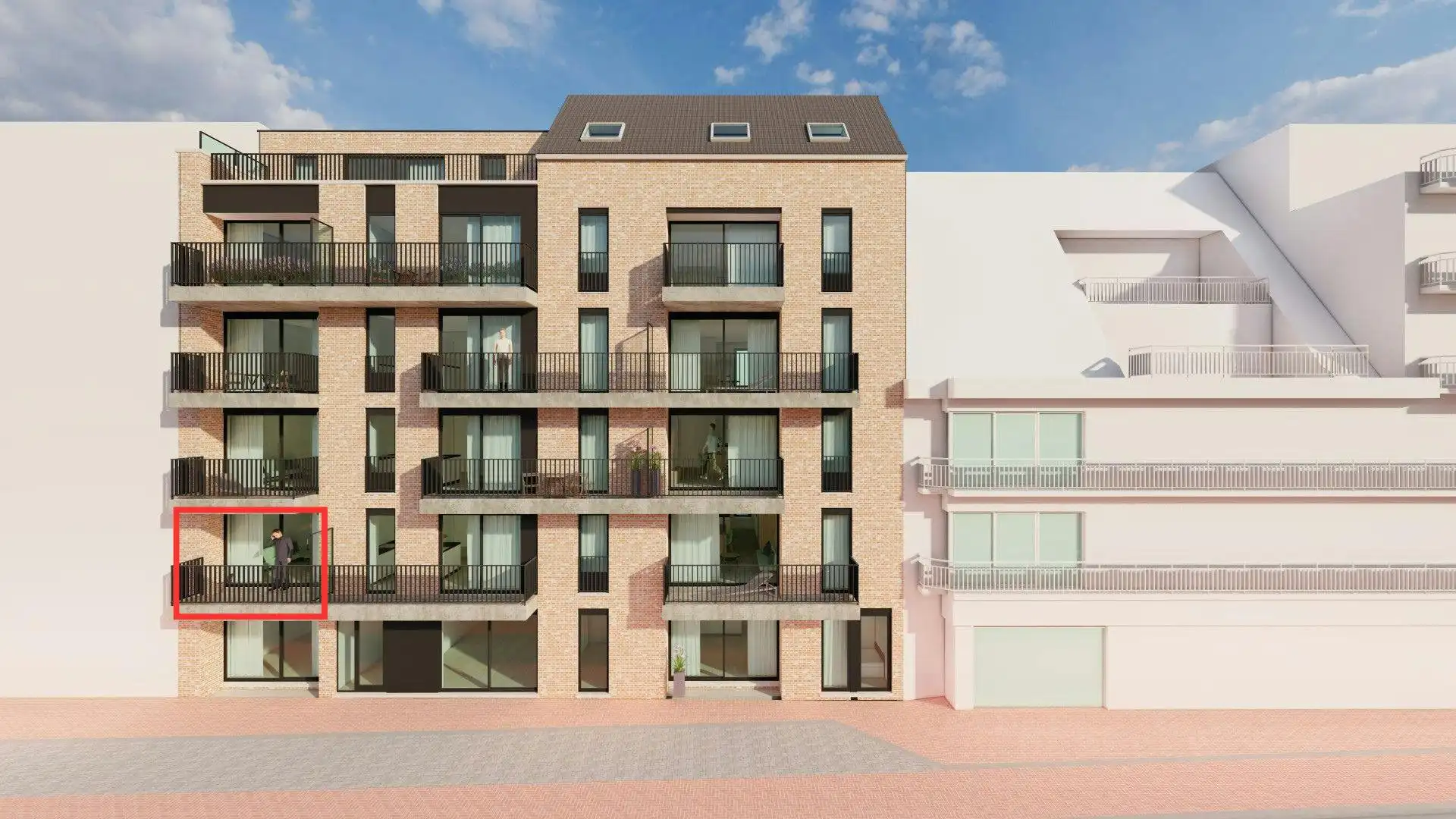 Nieuwbouwresidentie op toplocatie in centrum Middelkerke! foto 2